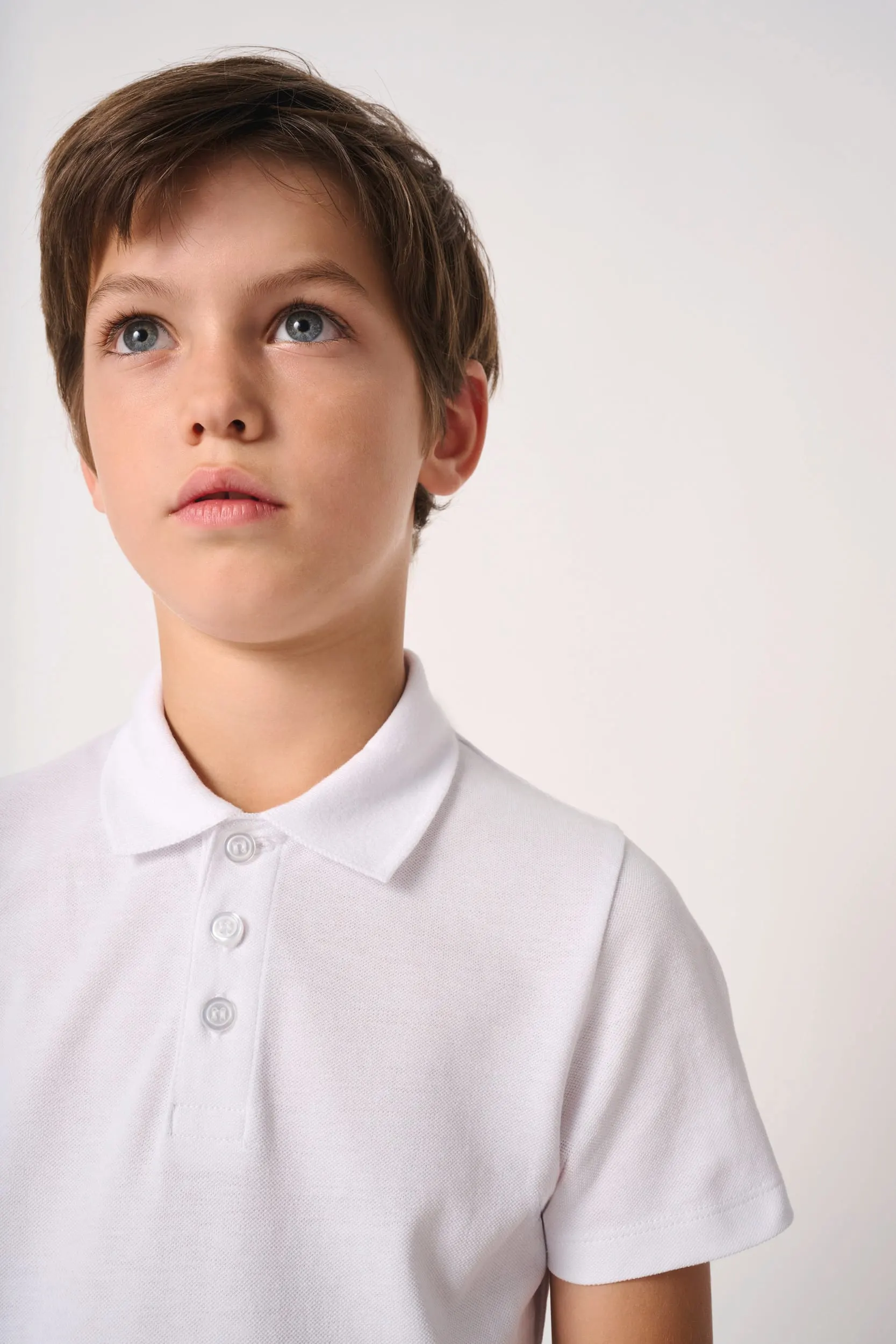Polo punto piqué infantil