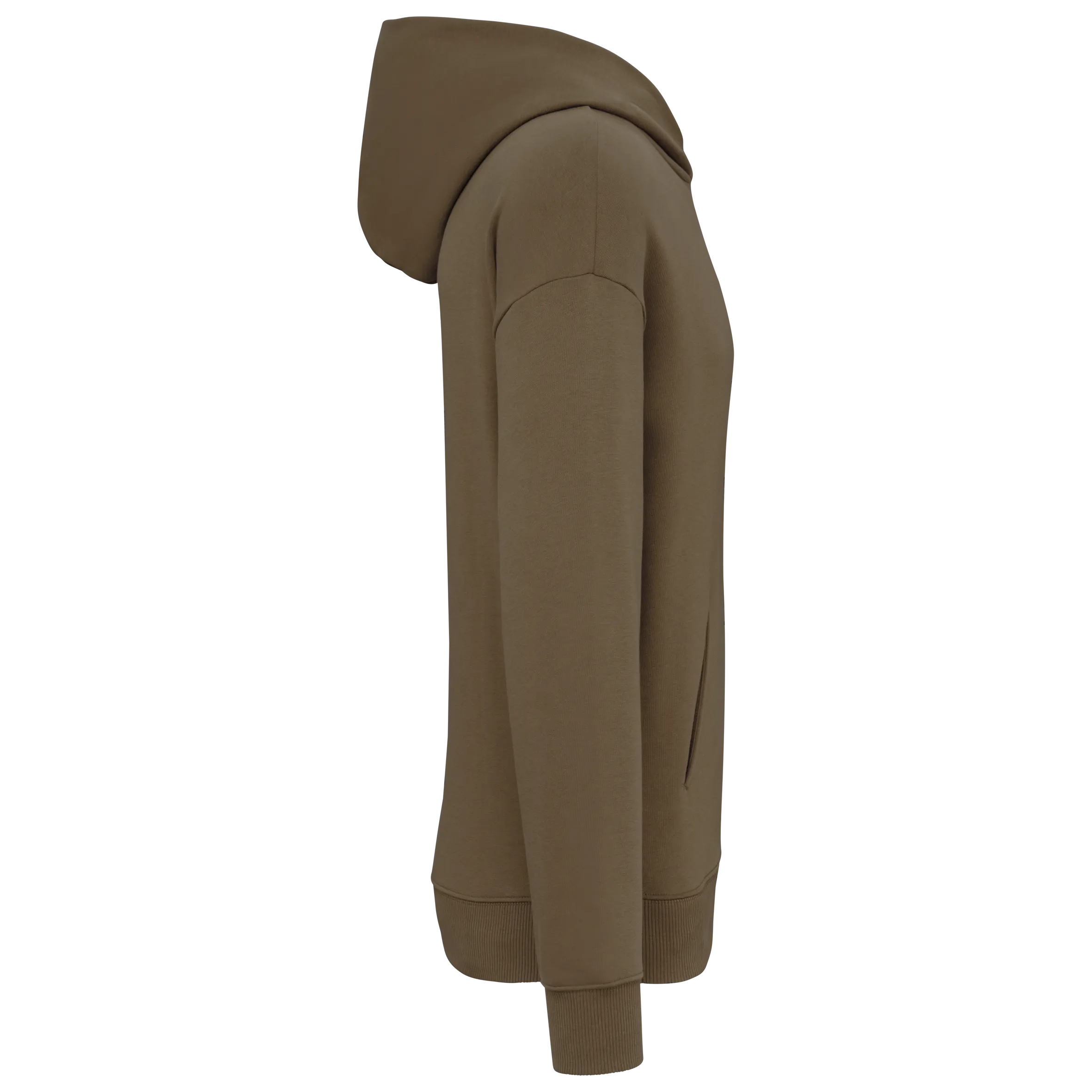 Sudadera ecorresponsable con capucha oversize unisex