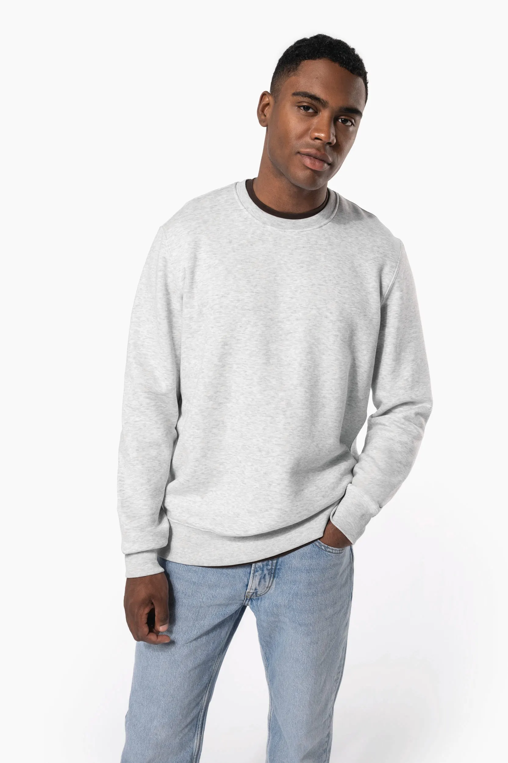Sudadera cuello redondo
