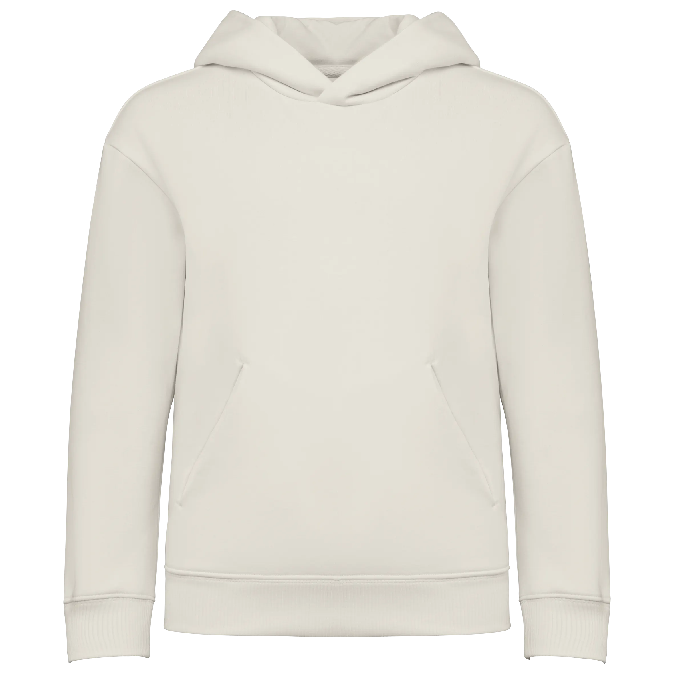 Sudadera ecorresponsable con capucha oversize infantil