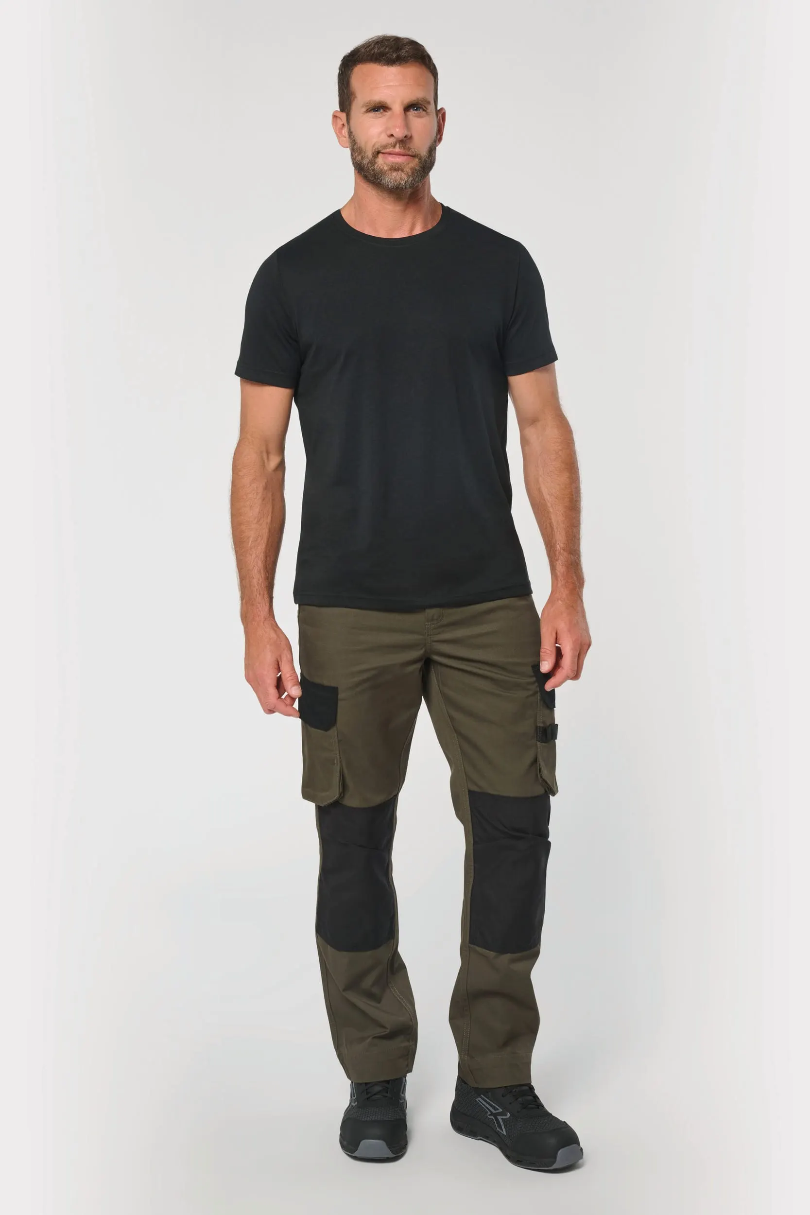 Pantalón de trabajo bicolor hombre