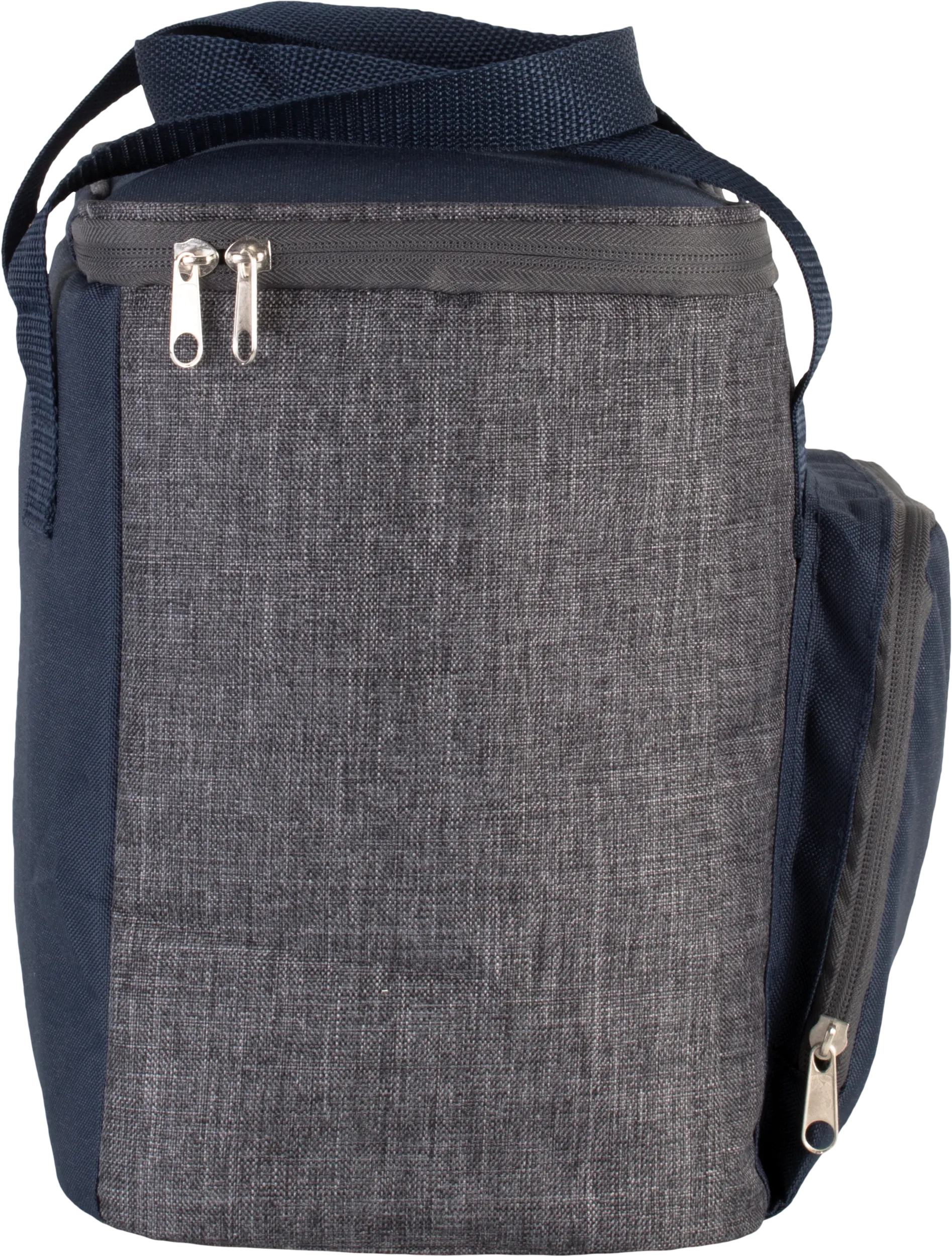 Bolsa isotérmica con bolsillo con cremallera