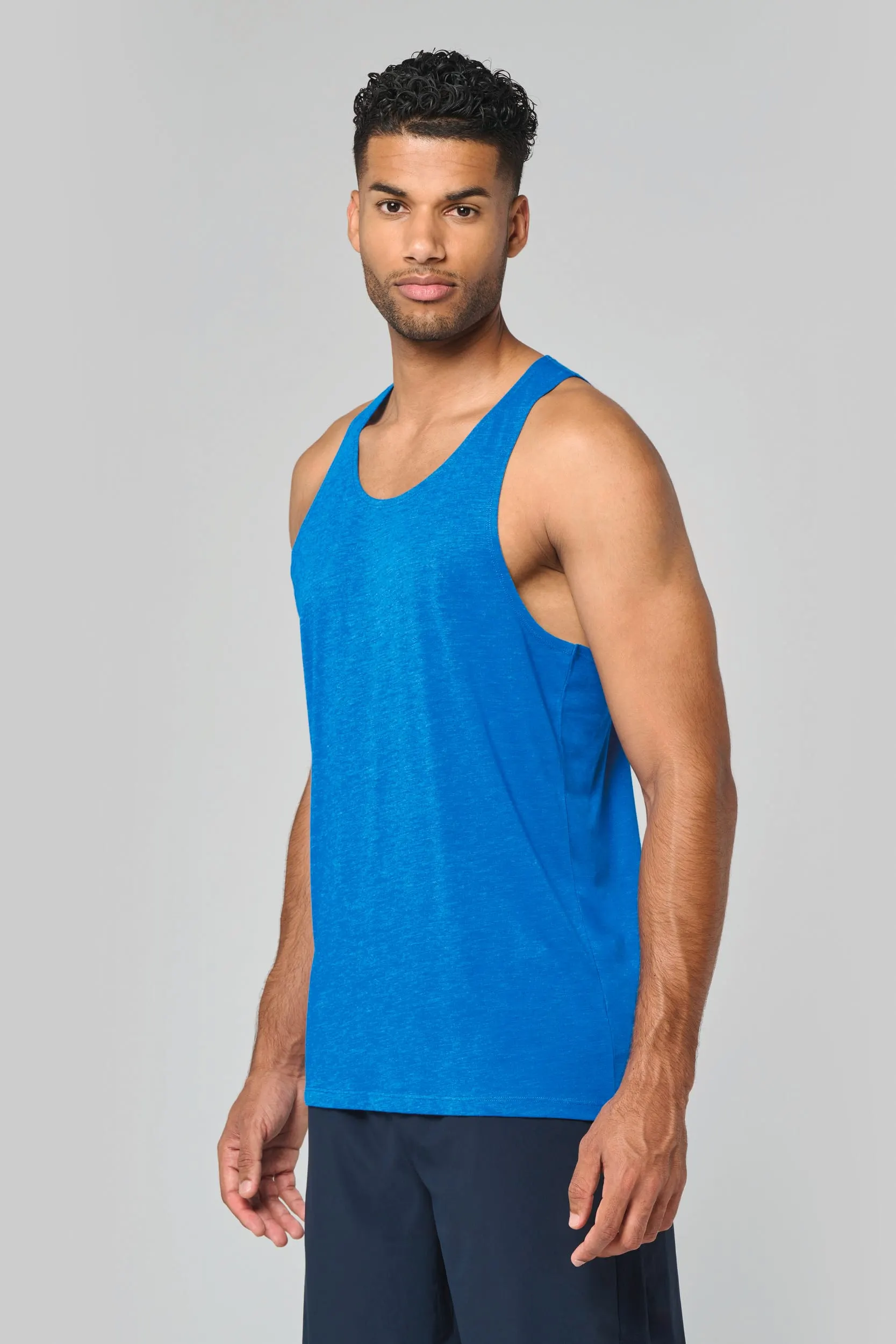 Camiseta de tirantes Triblend hombre