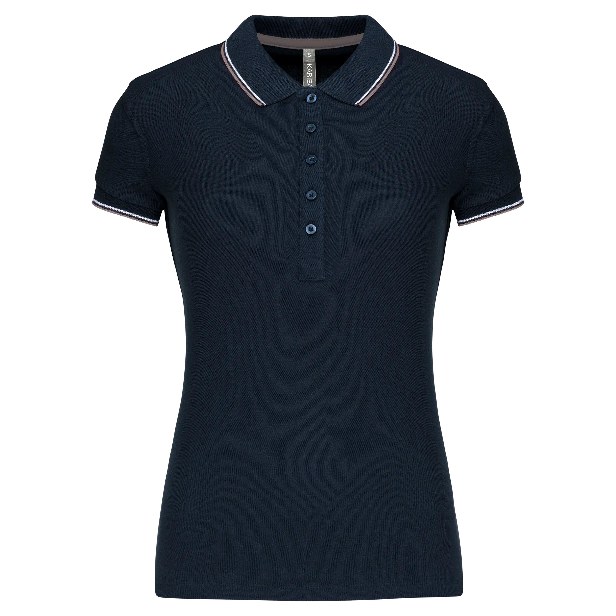 Polo de manga corta mujer