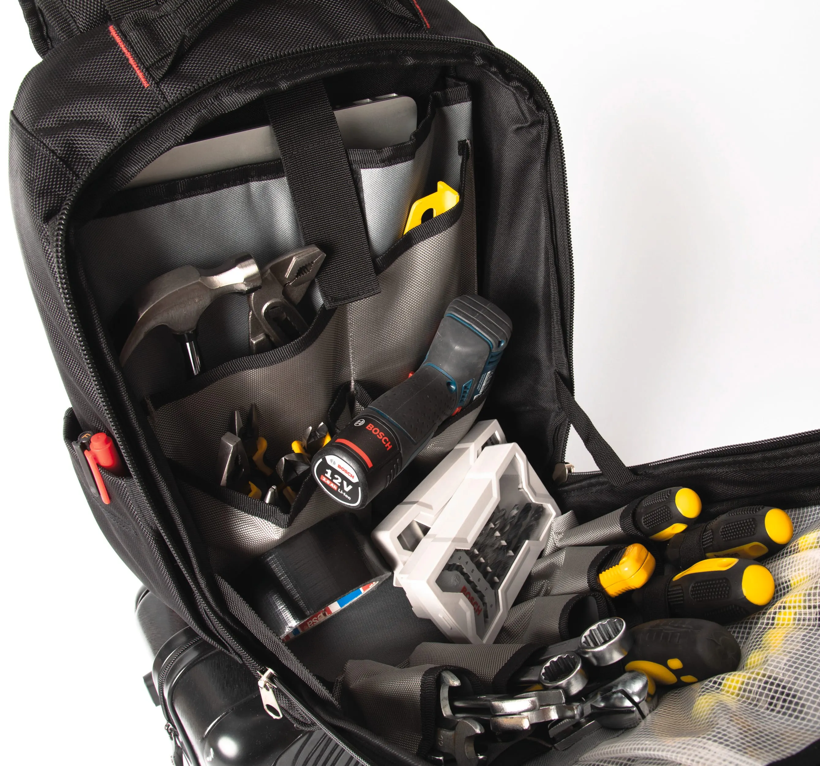 Mochila para herramientas y portátil
