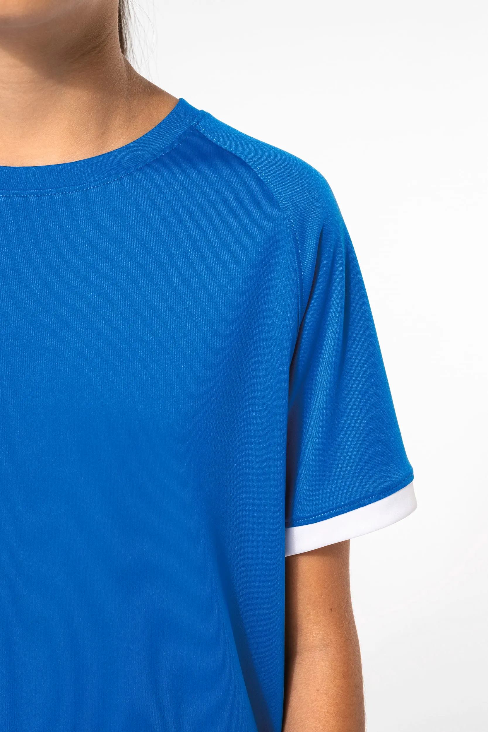 Camiseta multideporte de poliéster para niño