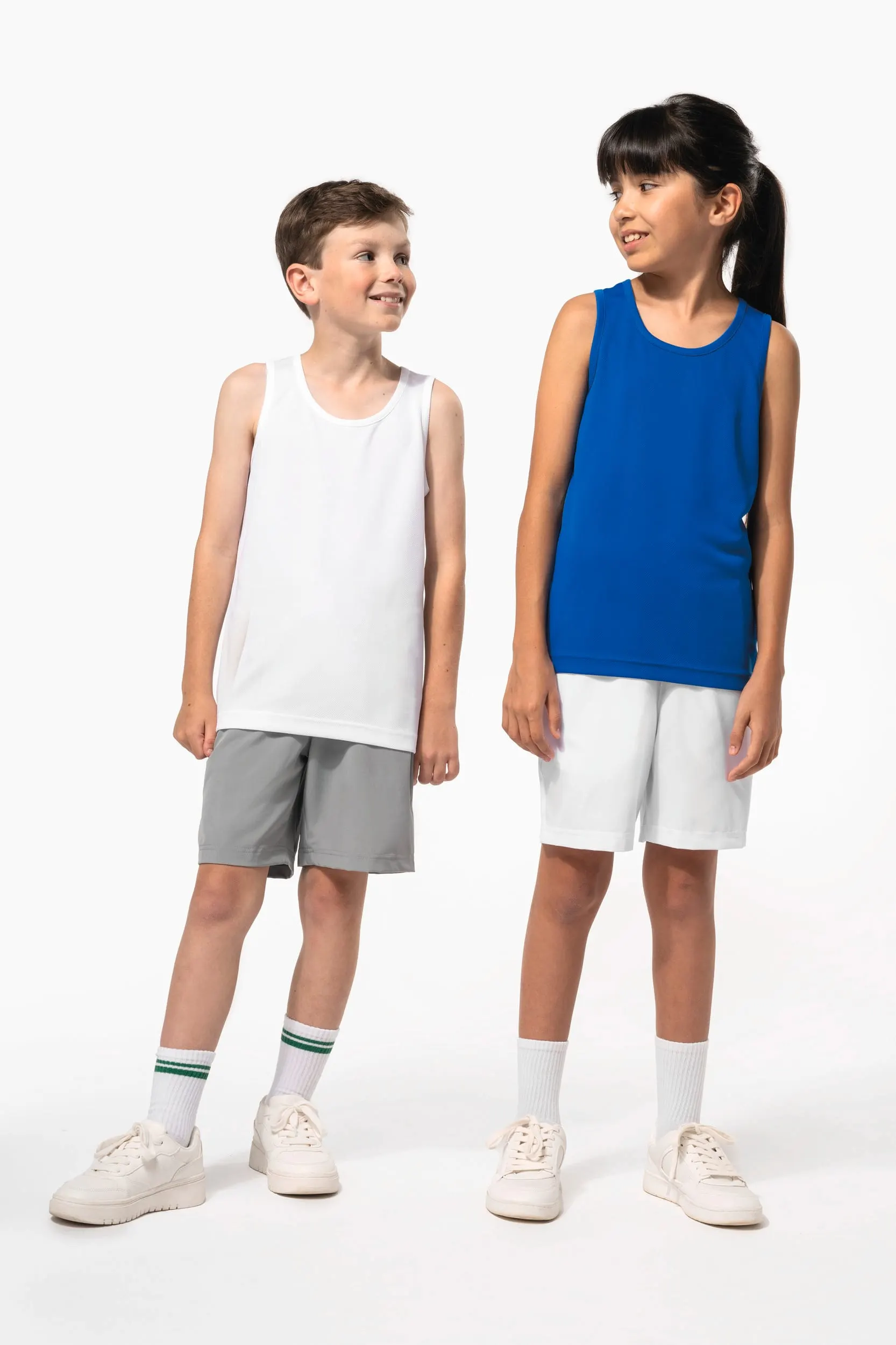 Camiseta de tirantes deportiva infantil<br/>