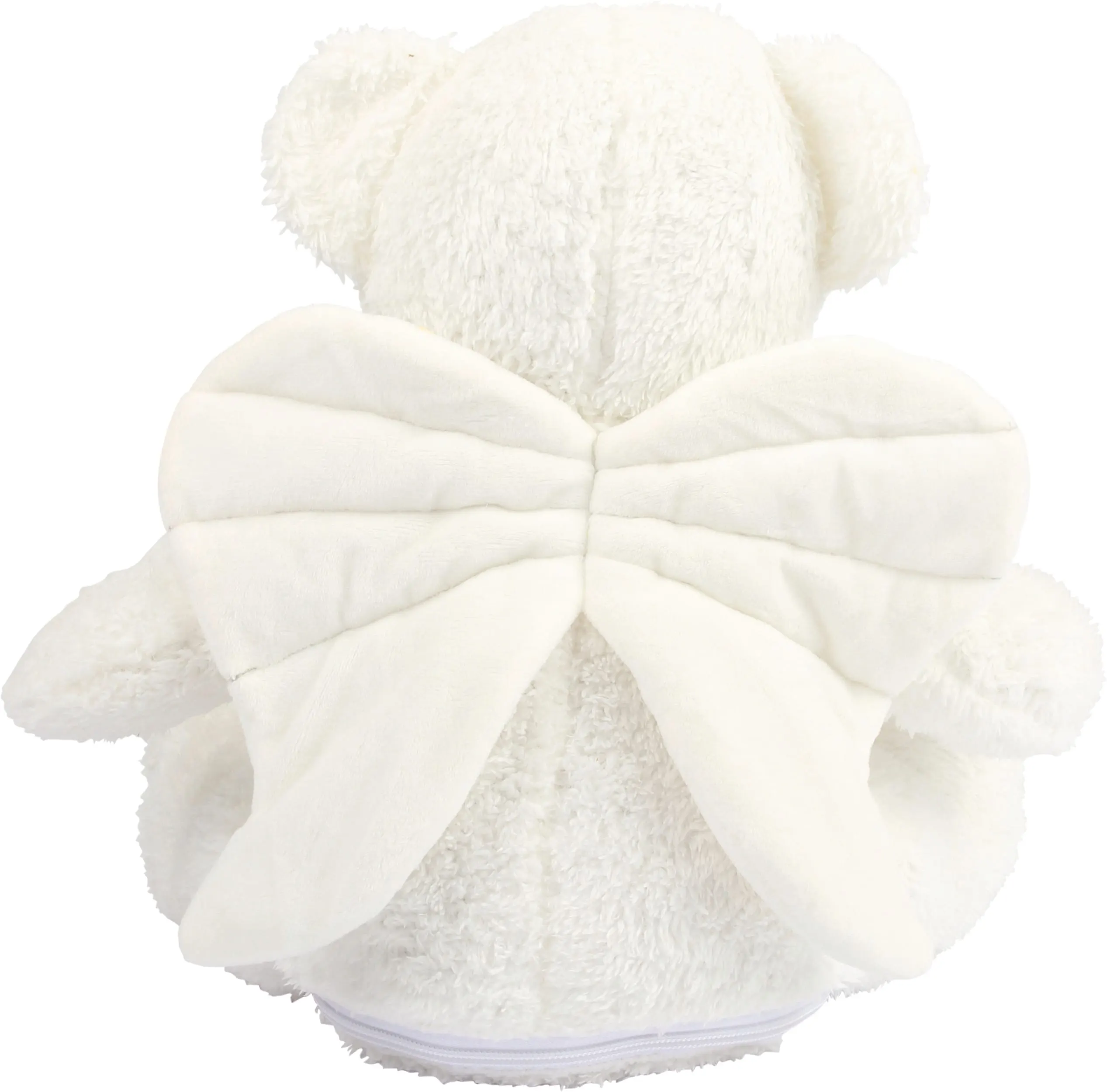 Ángel de peluche con cremallera