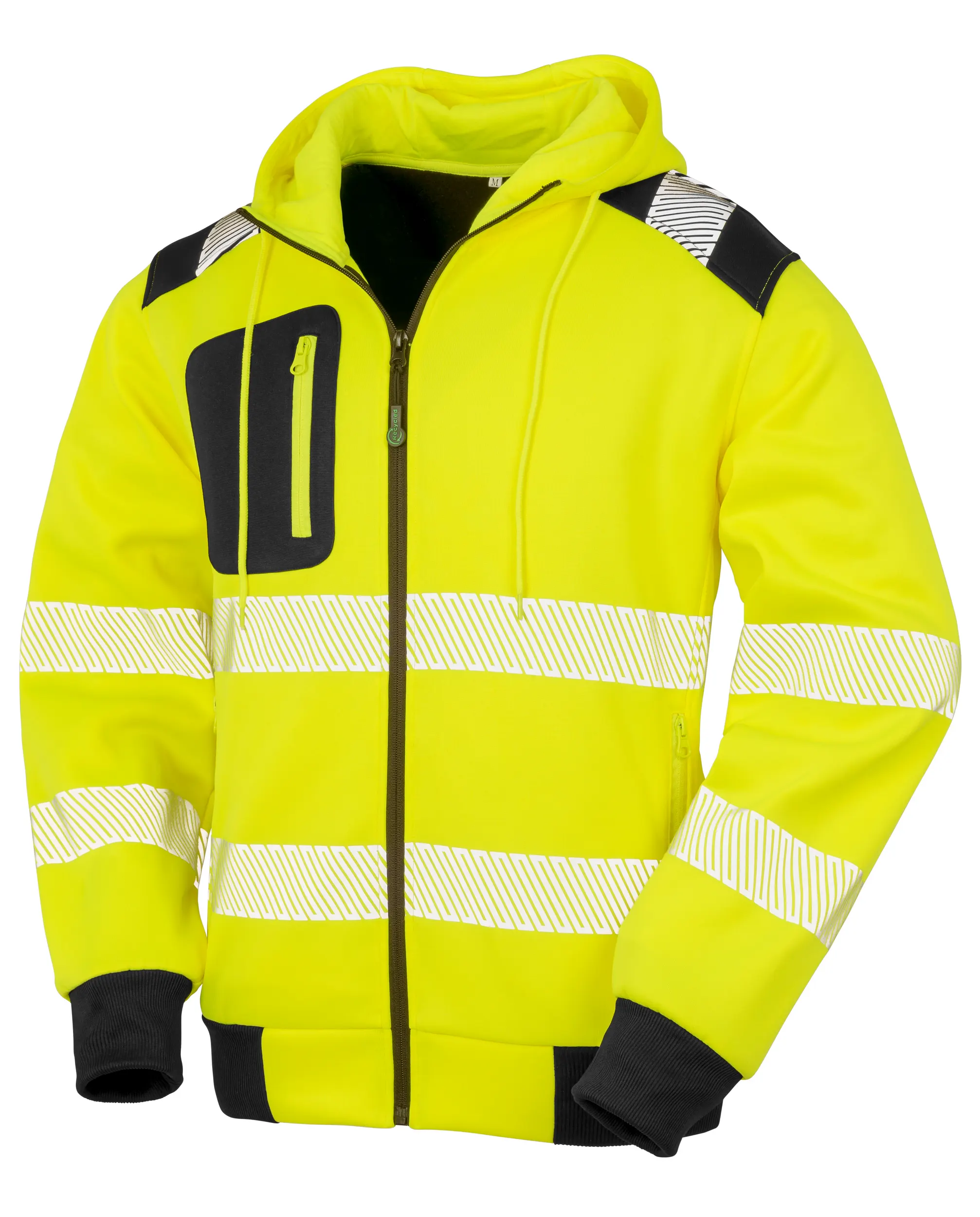 Sudadera capucha de seguridad - Material reciclado