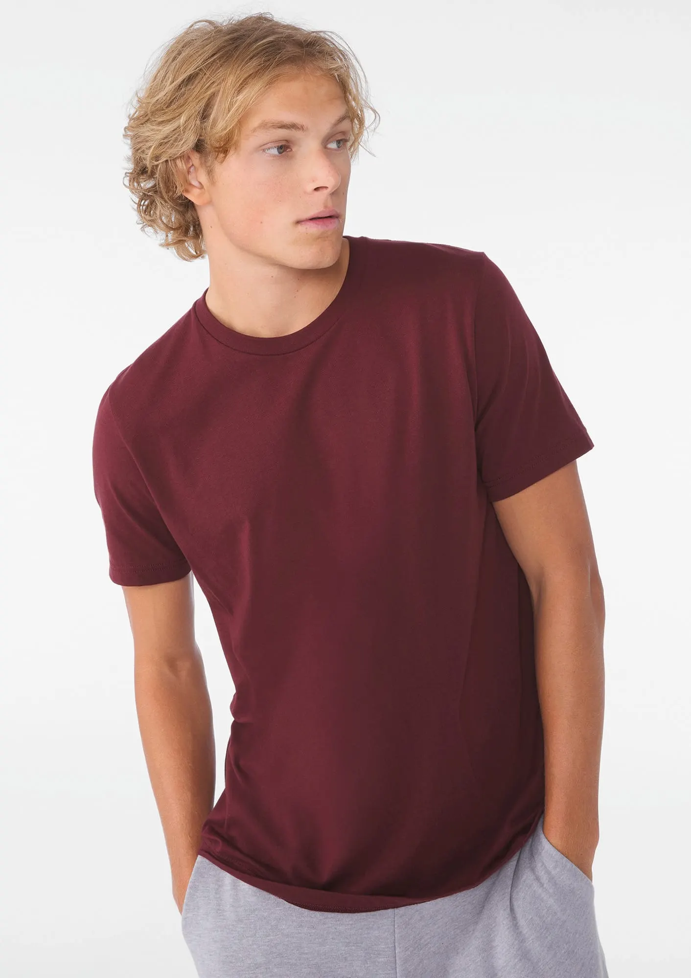 Camiseta cuello redondo unisex