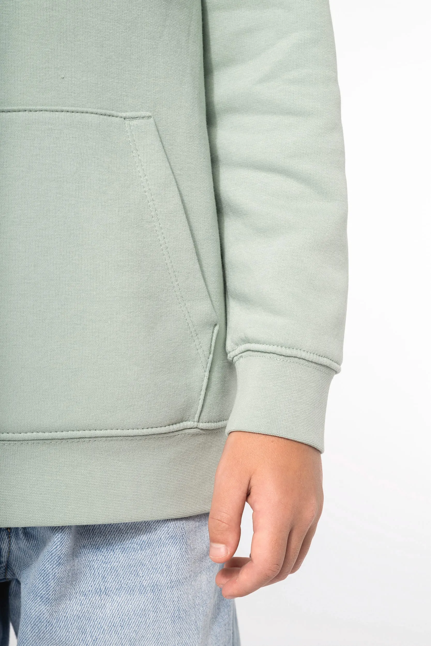 Sudadera capucha ecorresponsable niños