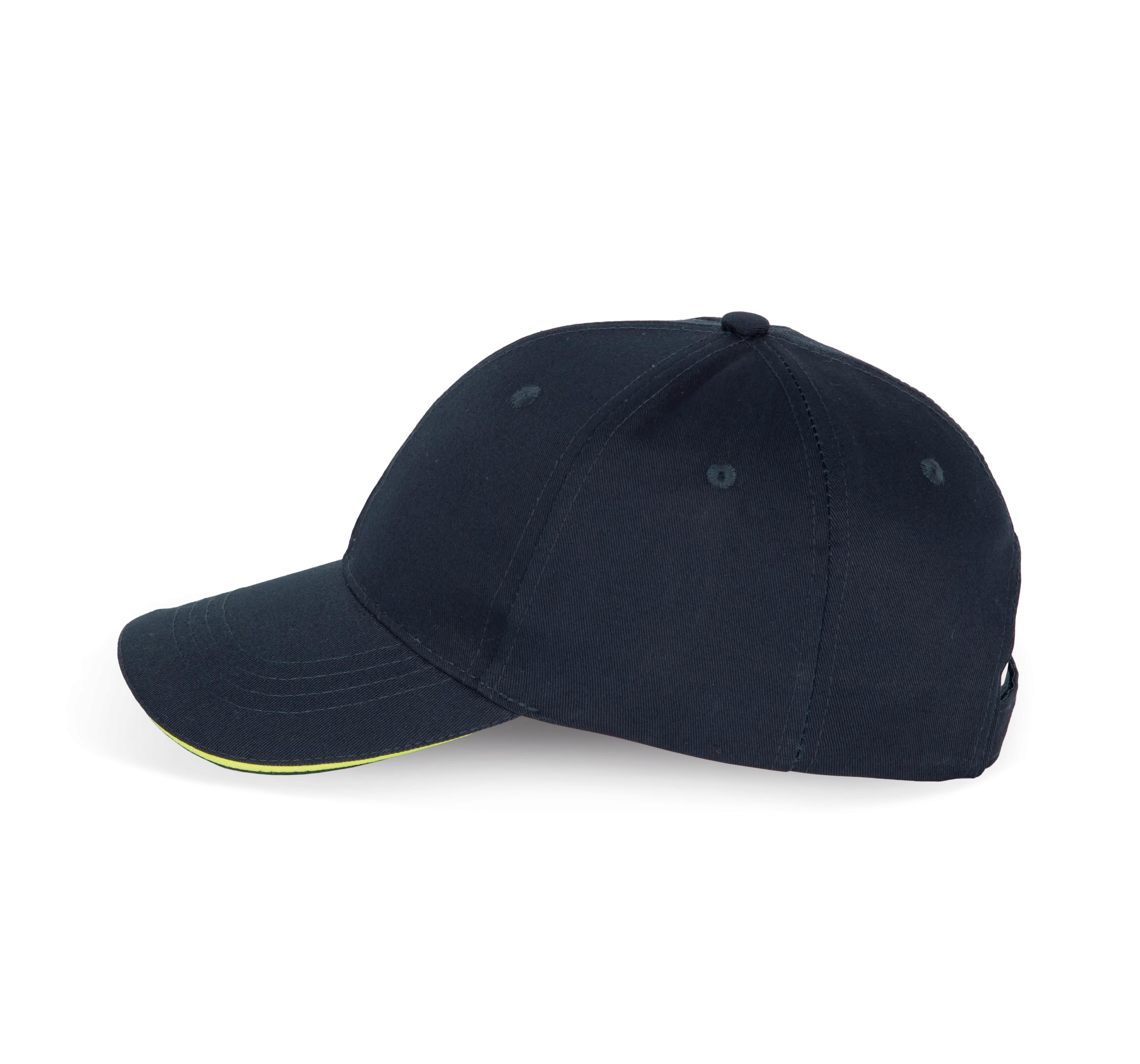 Gorra sandwich contrastado 6 paneles