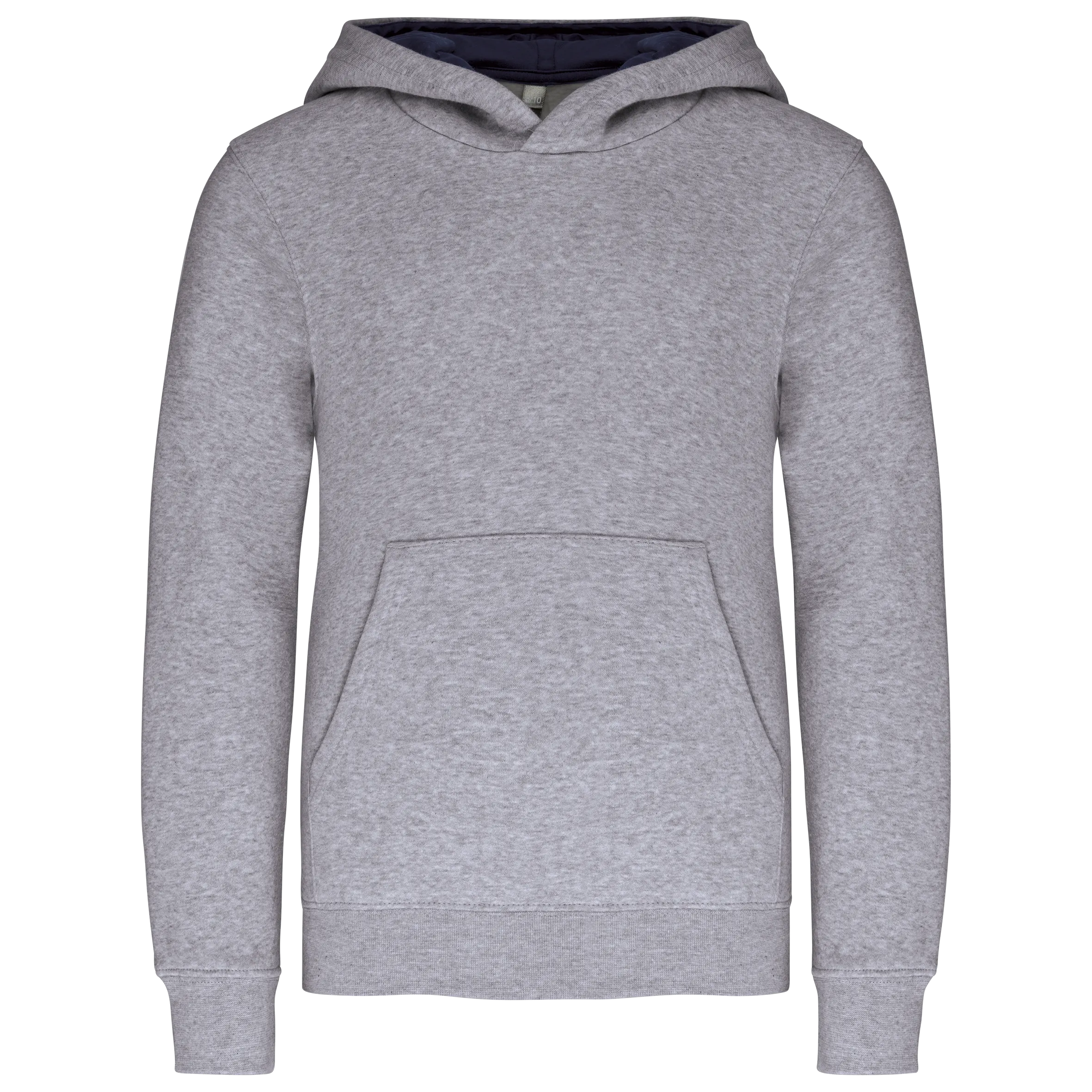 Sudadera capucha contrastada niños