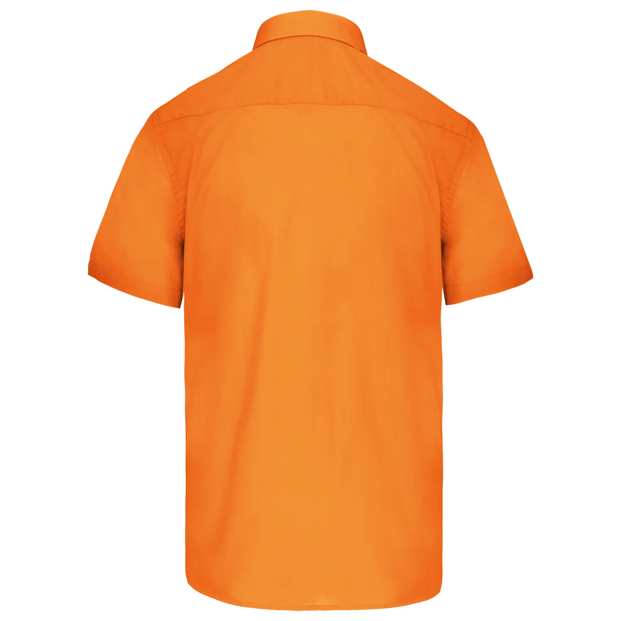 Camisa popelina de polialgodón manga corta de fácil cuidado hombre