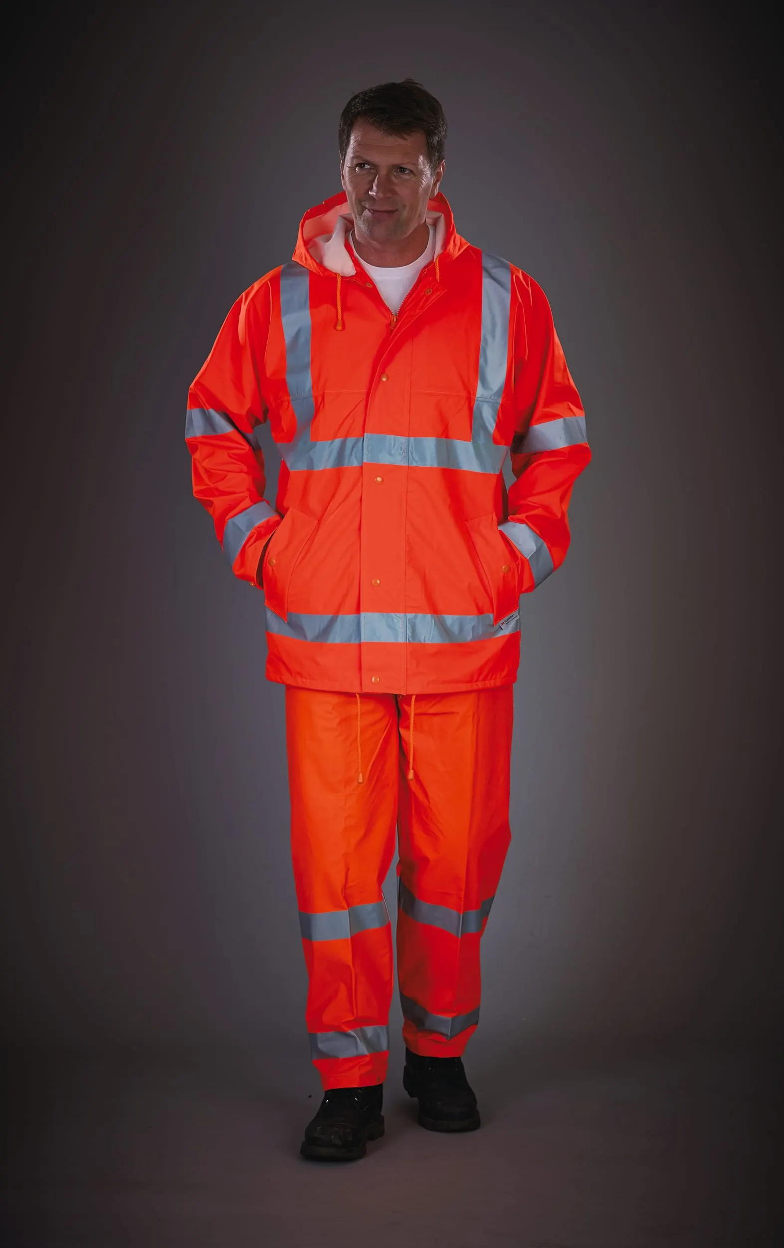 Chaqueta Alta Visibilidad Soft Flex transpirable para lluvia