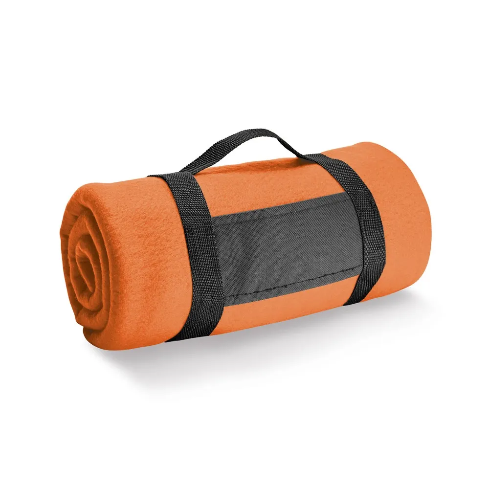 THORPE. Manta polar con asa desmontable (180 g/m²)