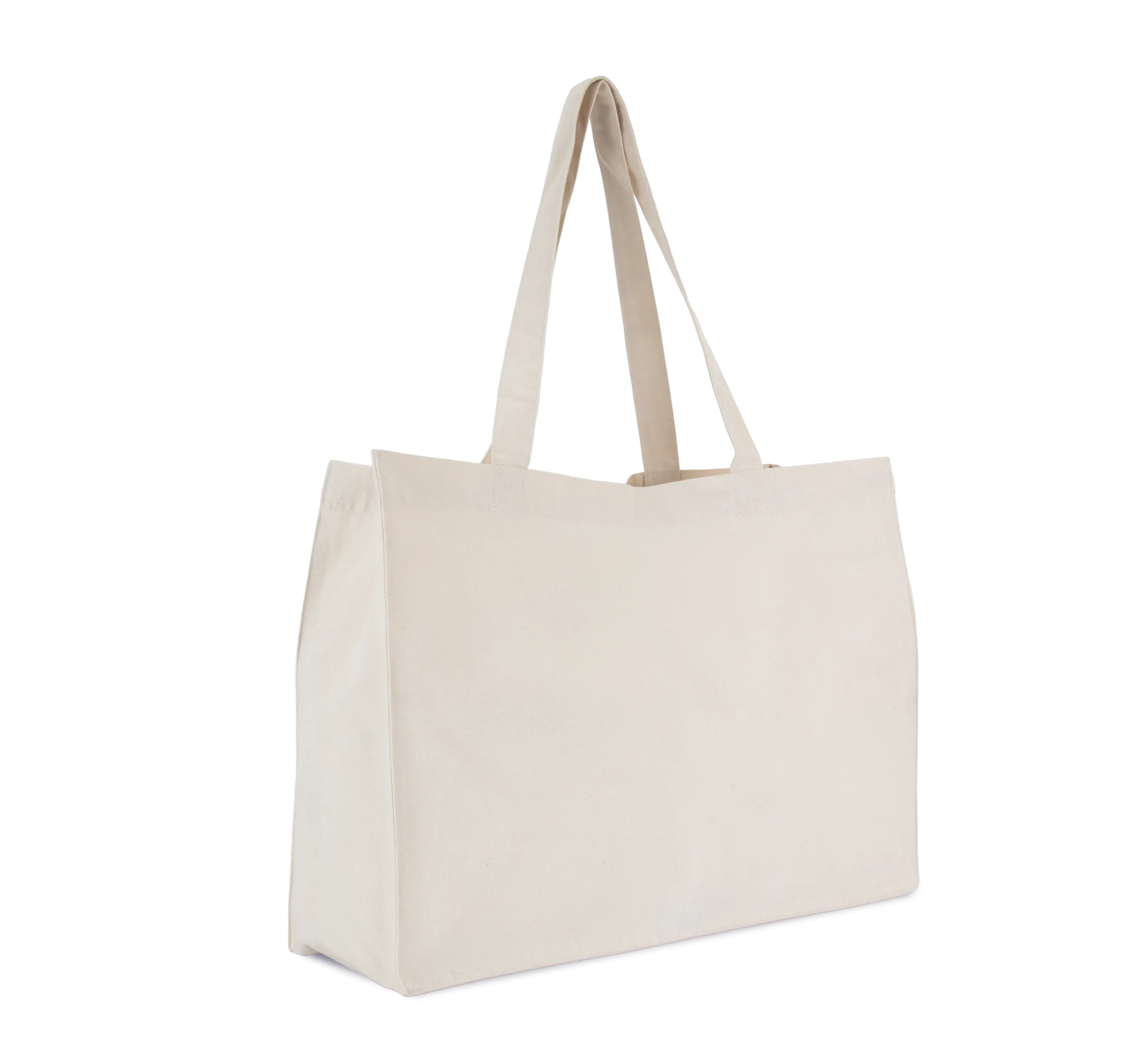 Bolsa shopper grande de algodón reciclado