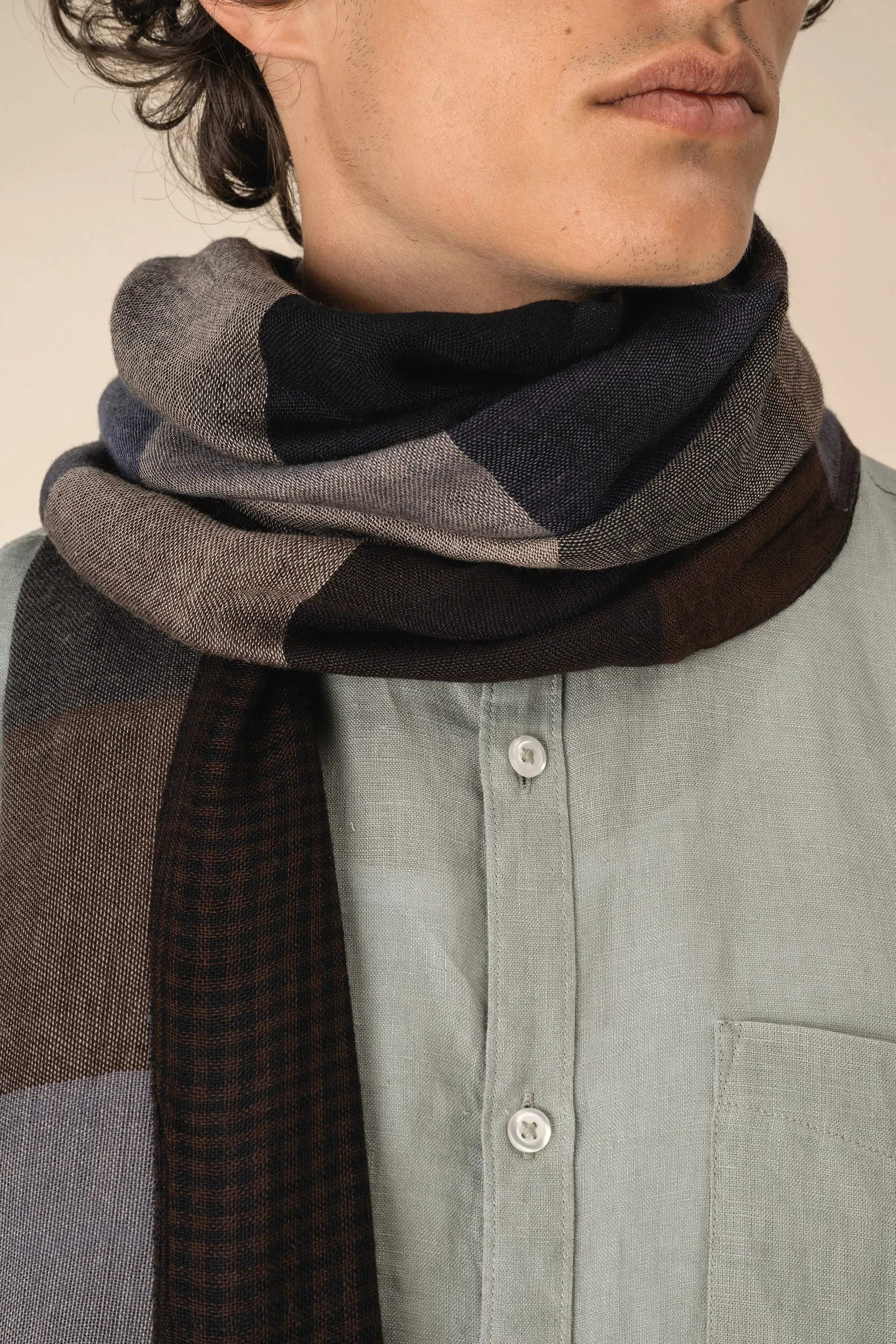 Fular reversible unisex