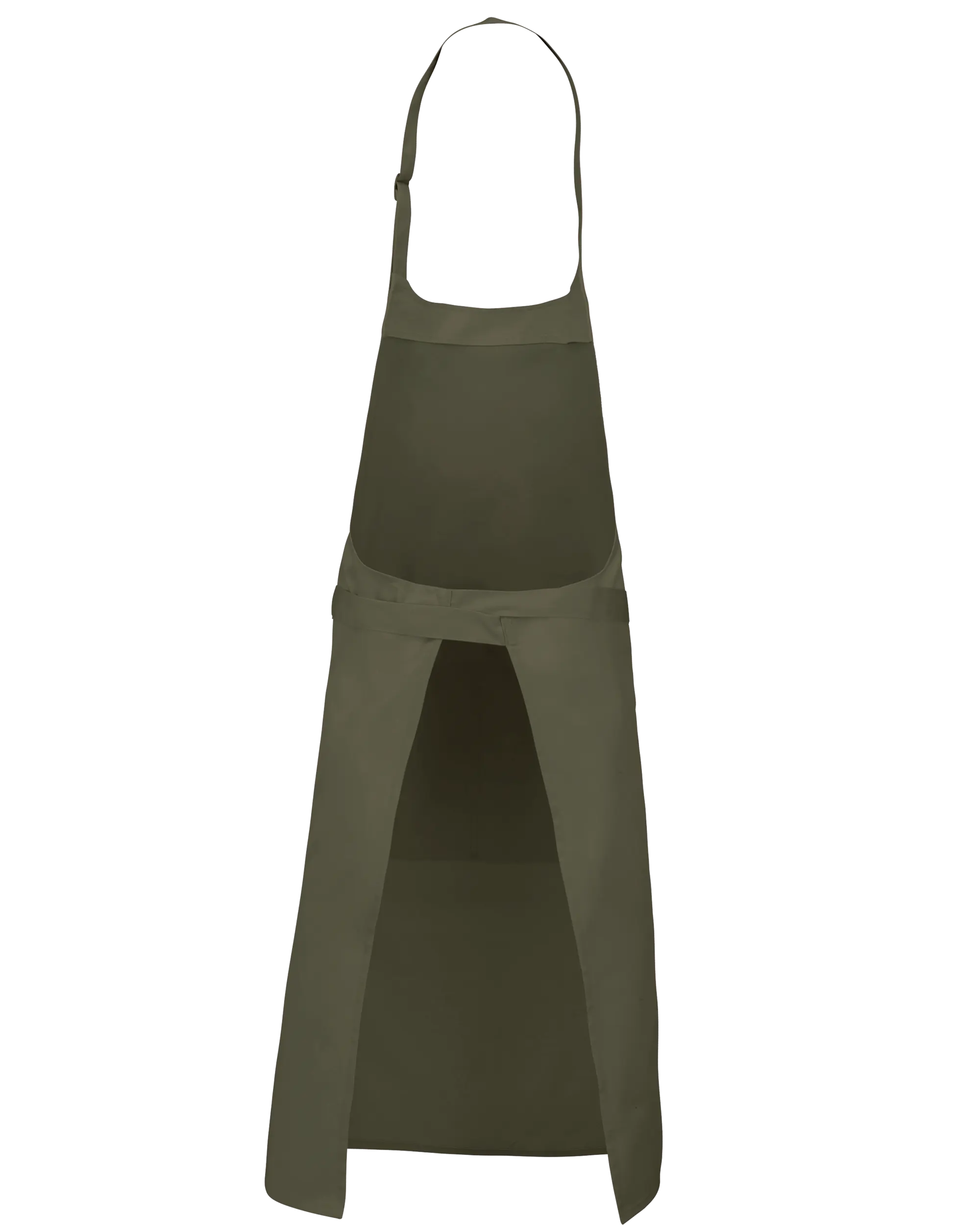 Delantal poliéster/algodón con bolsillo