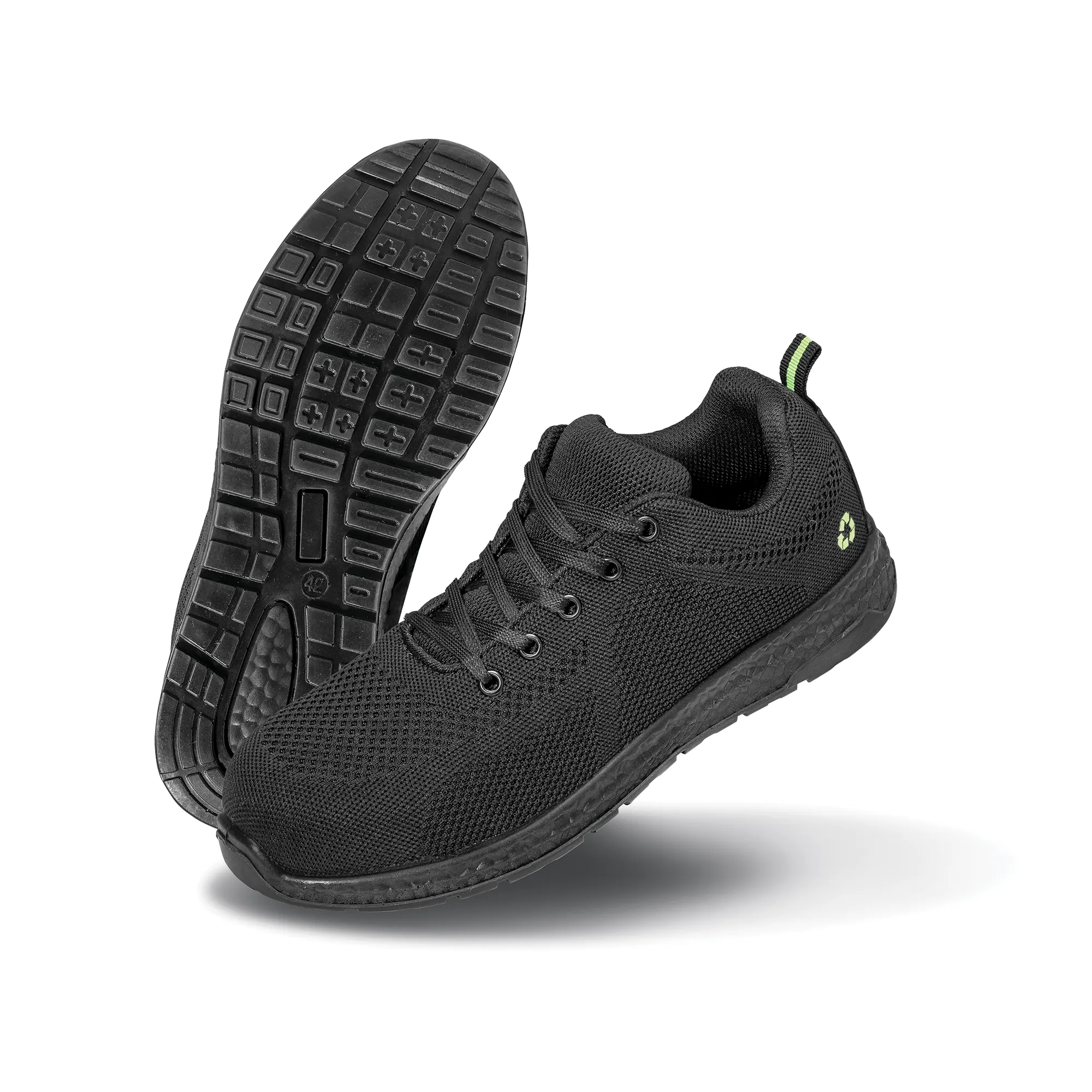 Zapatillas de seguridad recicladas
