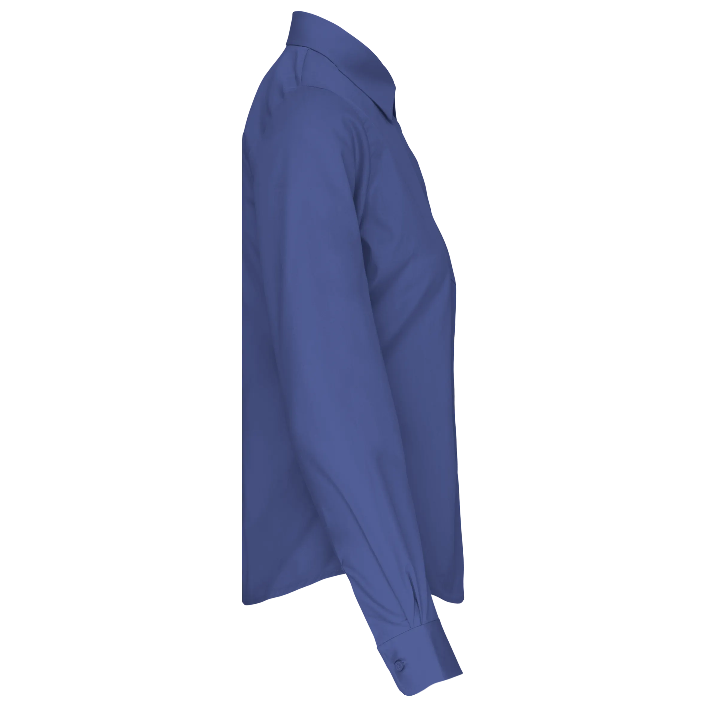 Camisa popelina manga larga mujer