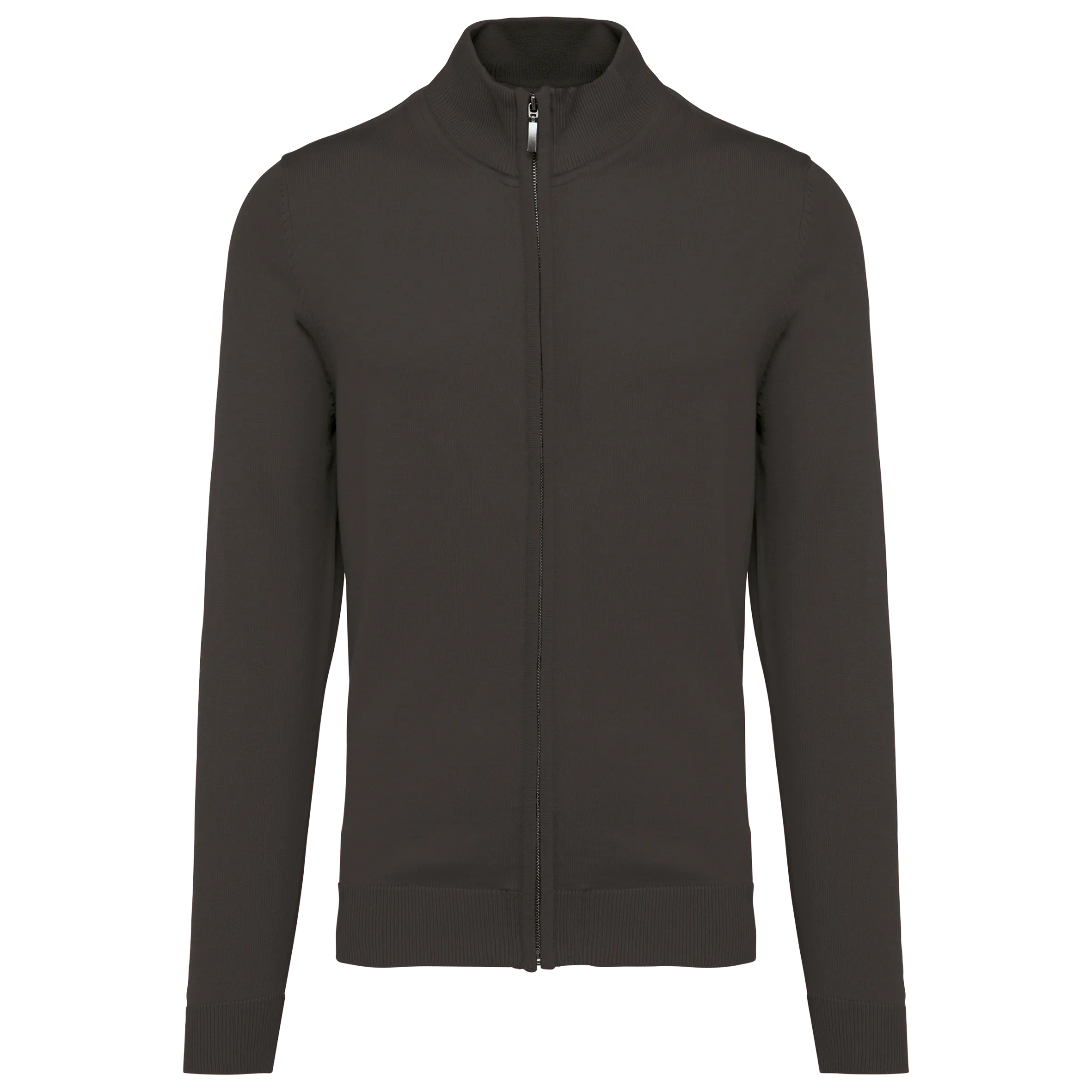Chaqueta de punto con cremallera hombre