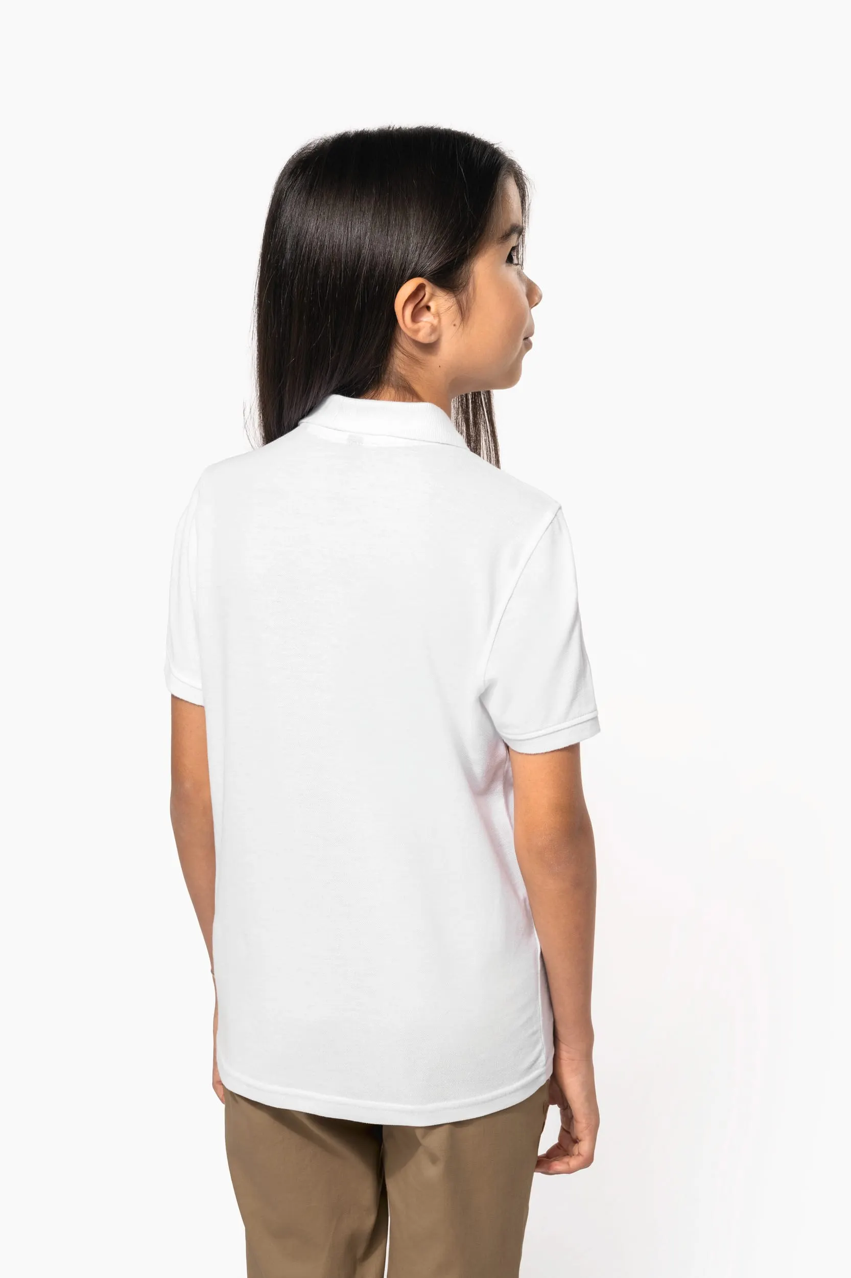 Polo manga corta infantil