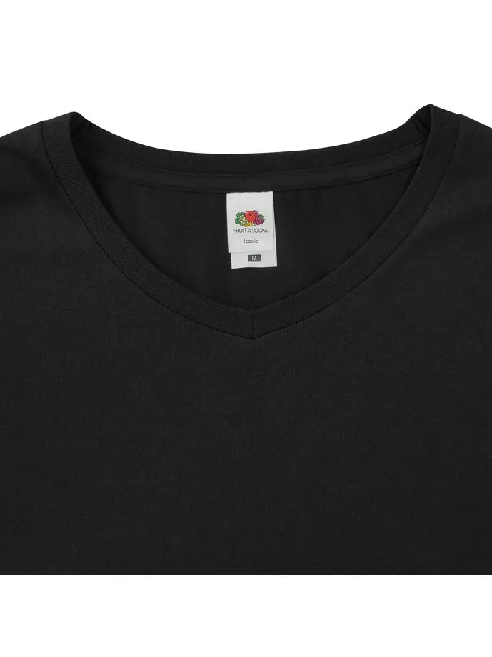 CAMISETA FRUIT OF THE LOOM ICONIC 150 V-NECK T