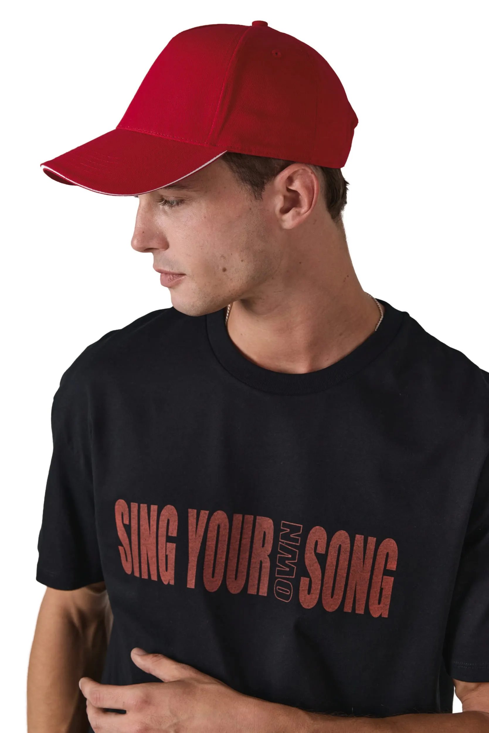 Gorra de 5 paneles con visera sándwich - K-up Gold Label
