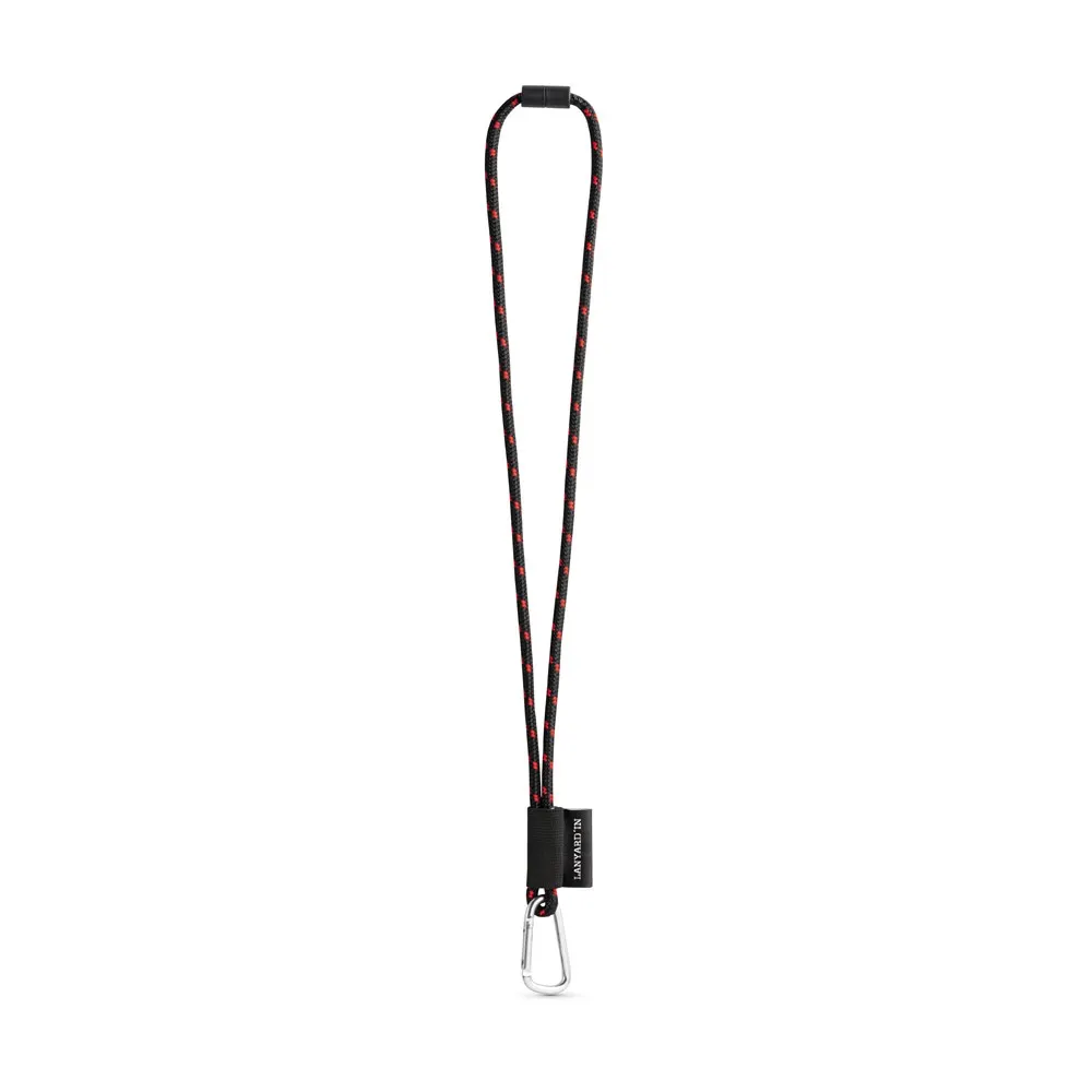 75091. SET Lanyard NAUTIC Long (Ø 7 mm) con Mosquetón en D de 55 mm y Cierre de Seguridad de Ø 7 mm