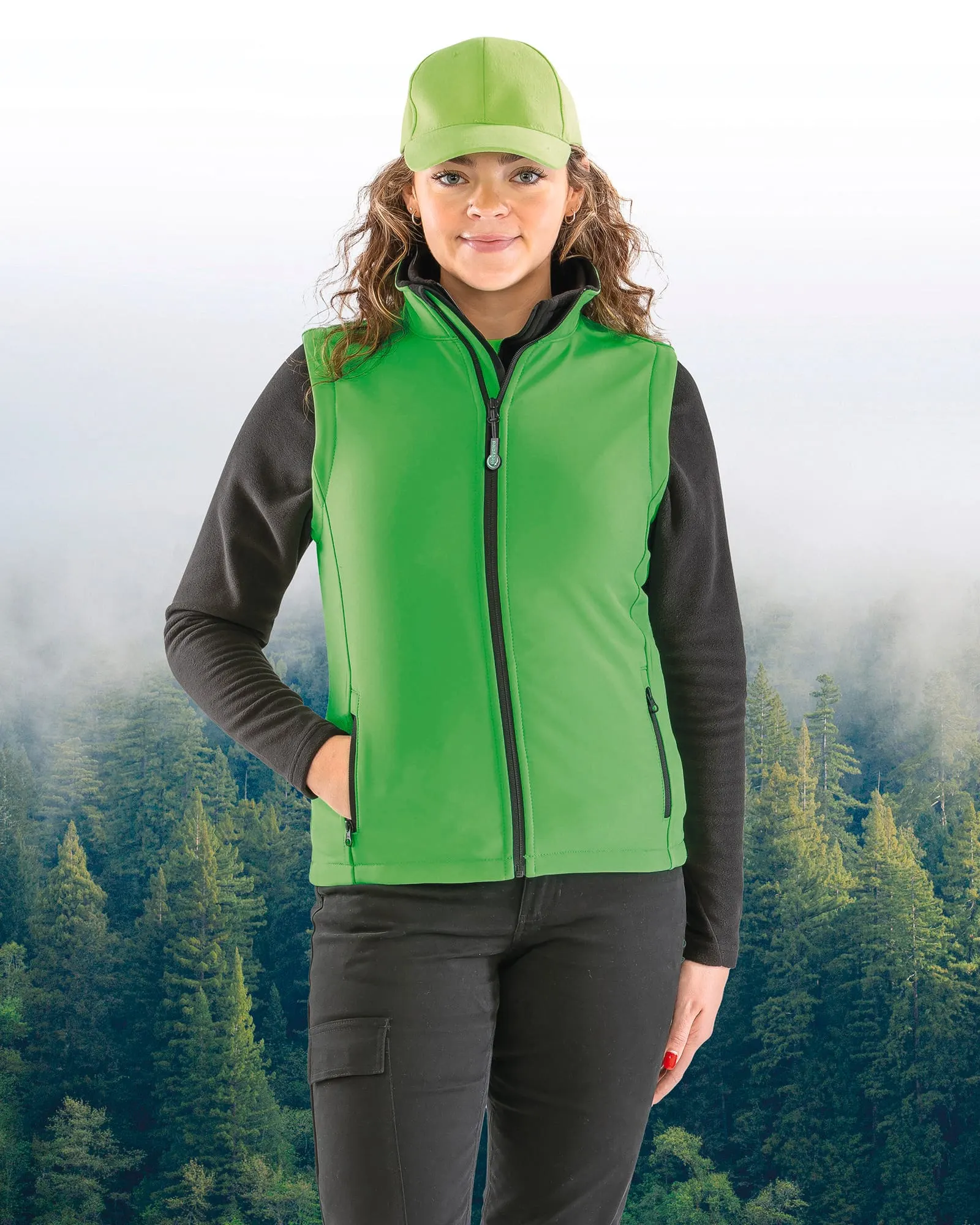 Chaleco Softshell Printable mujer