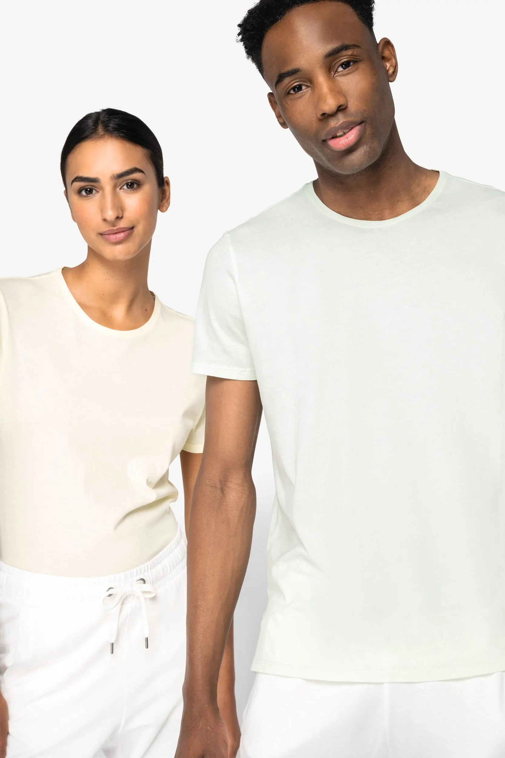Camiseta ecorresponsable efecto lavado unisex