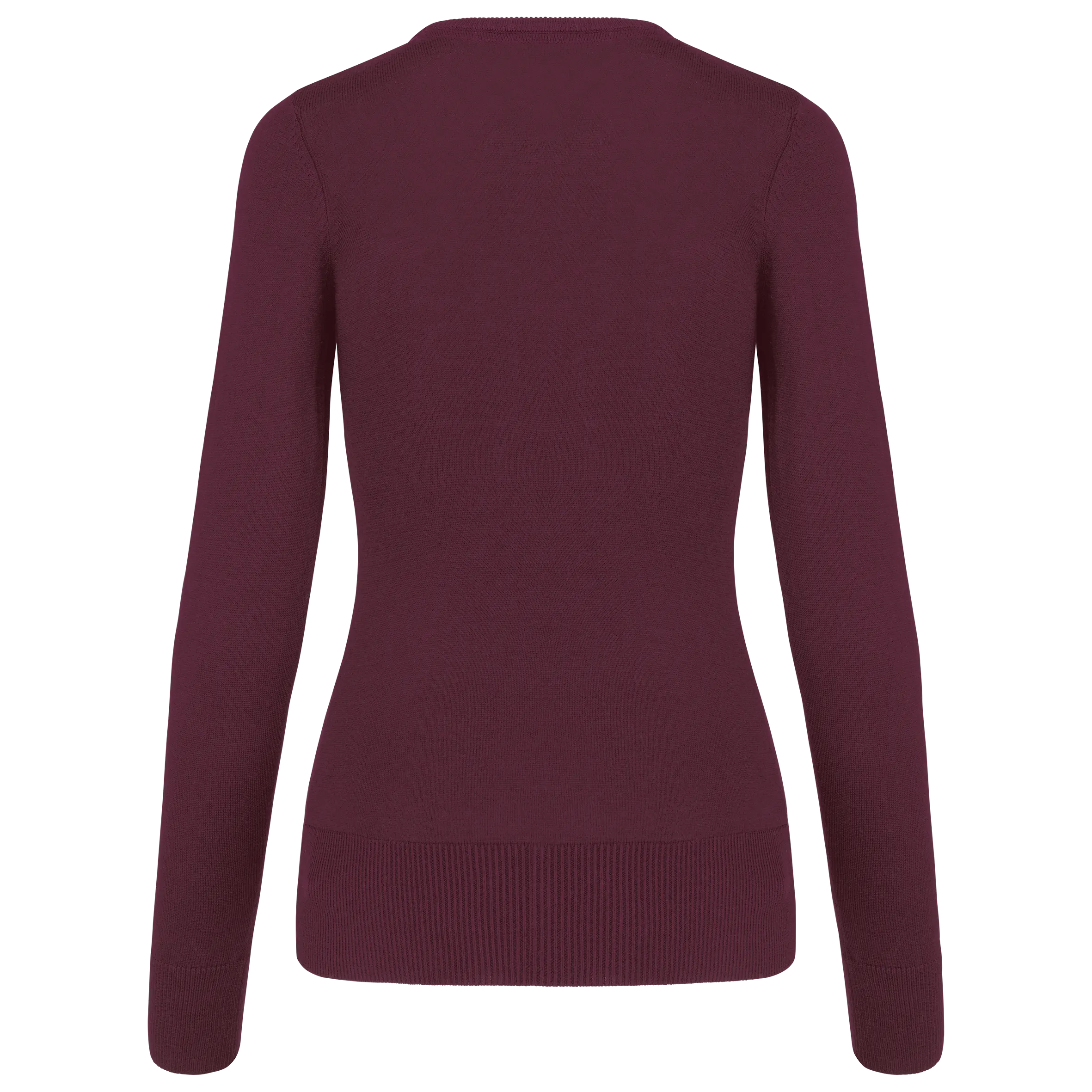 Jersey cuello de pico mujer