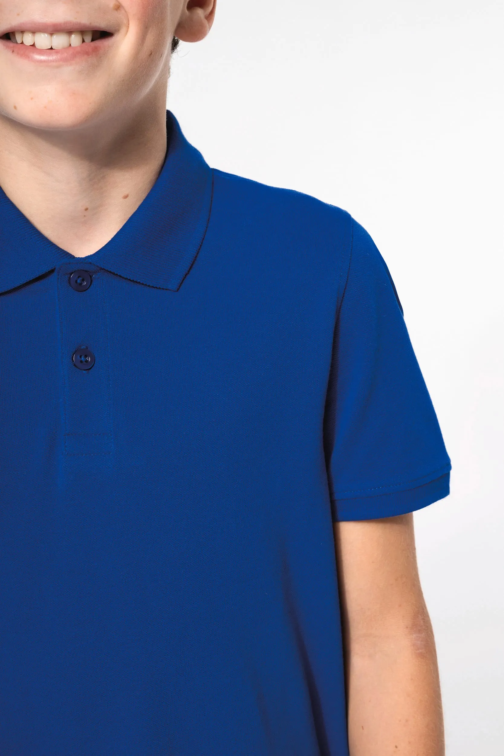 Polo manga corta infantil