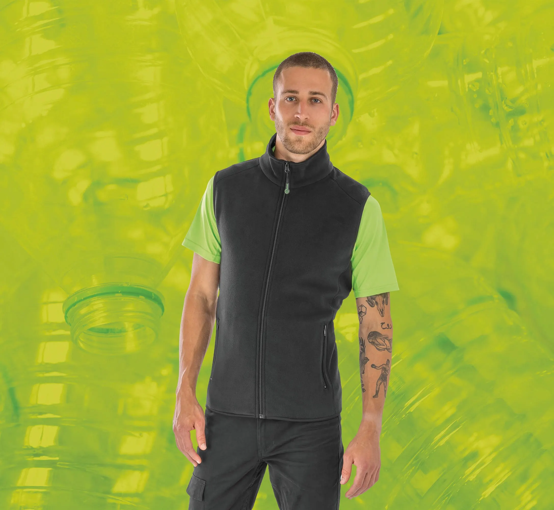 Chaleco reciclado<br/>