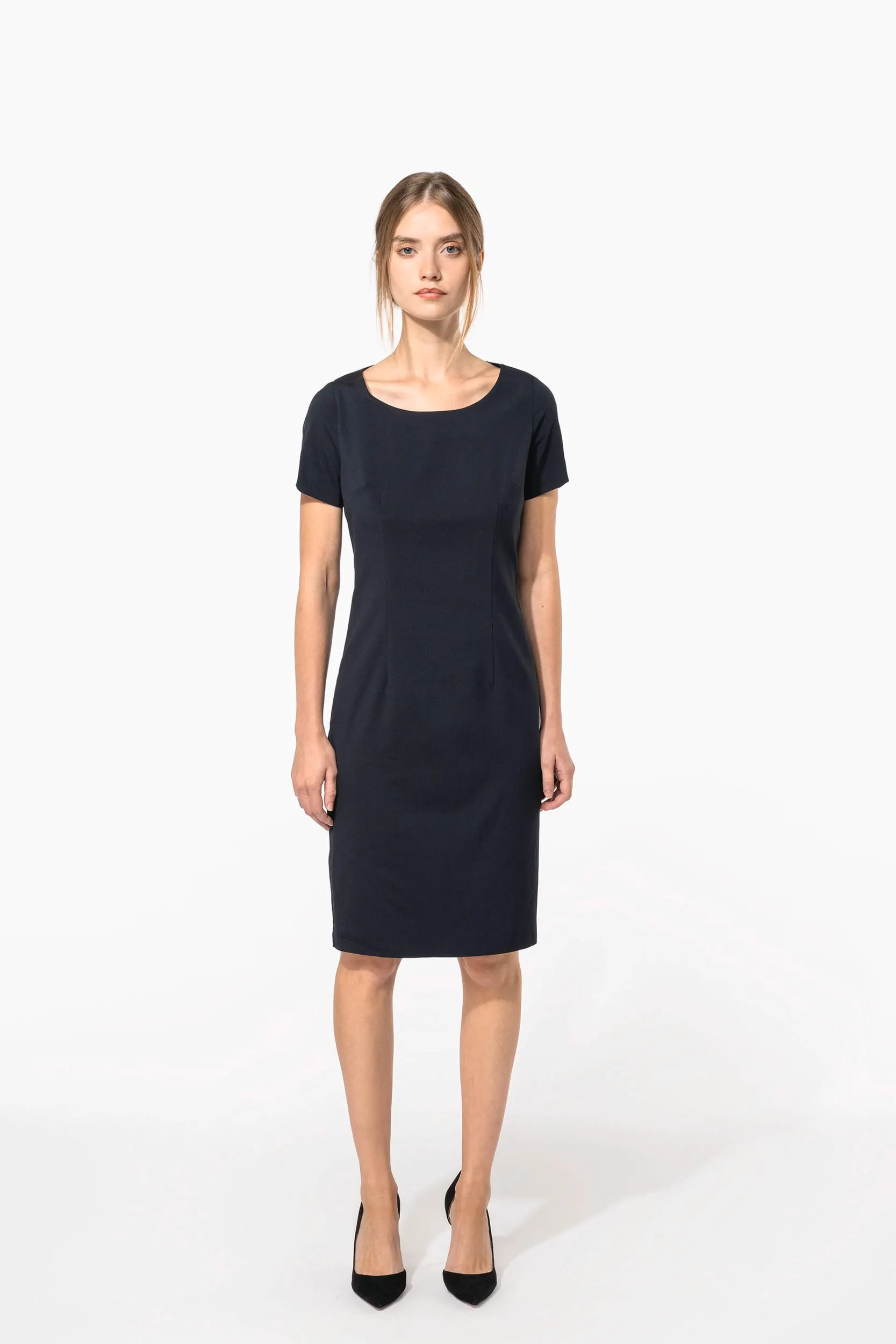 Vestido manga corta