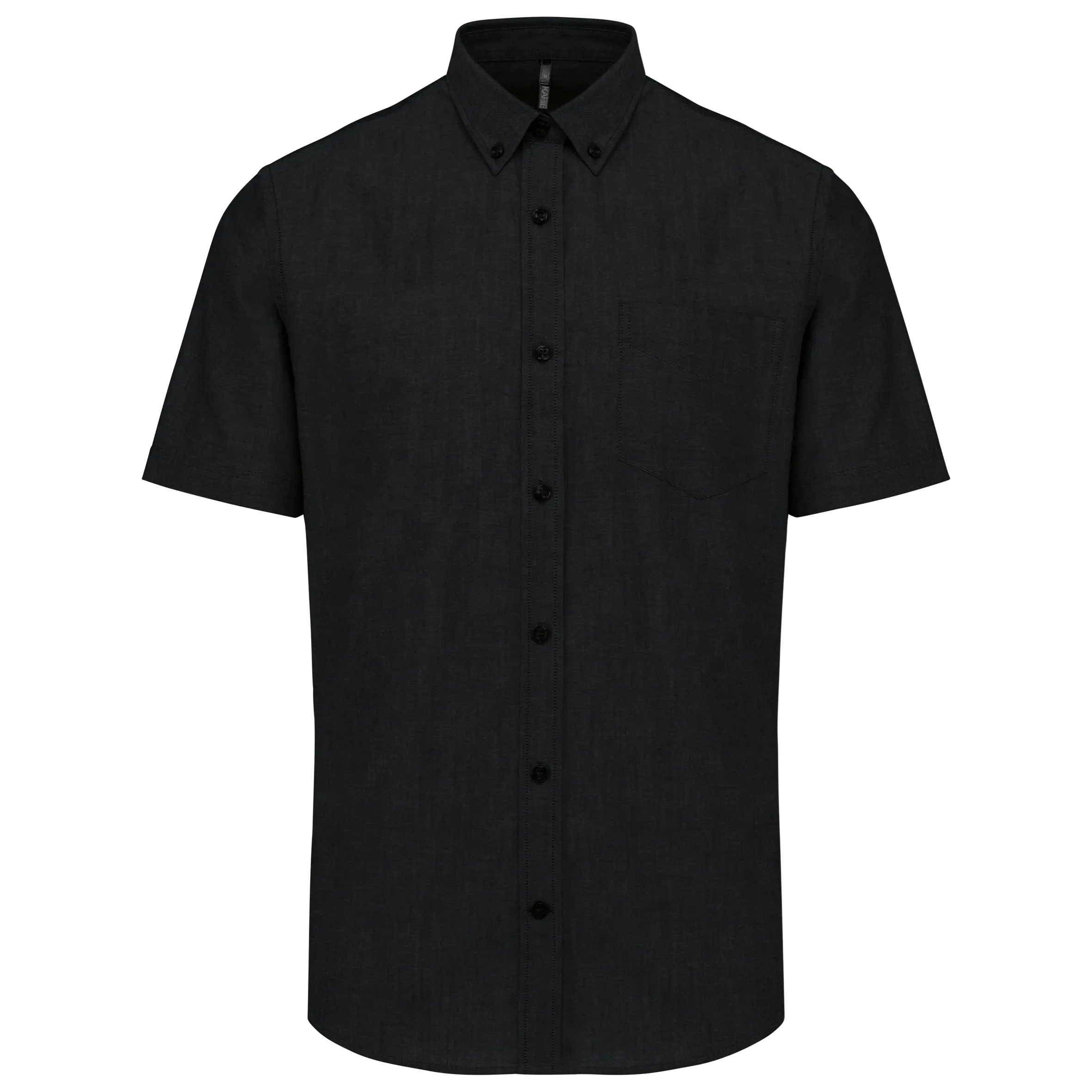 Camisa oxford manga corta hombre