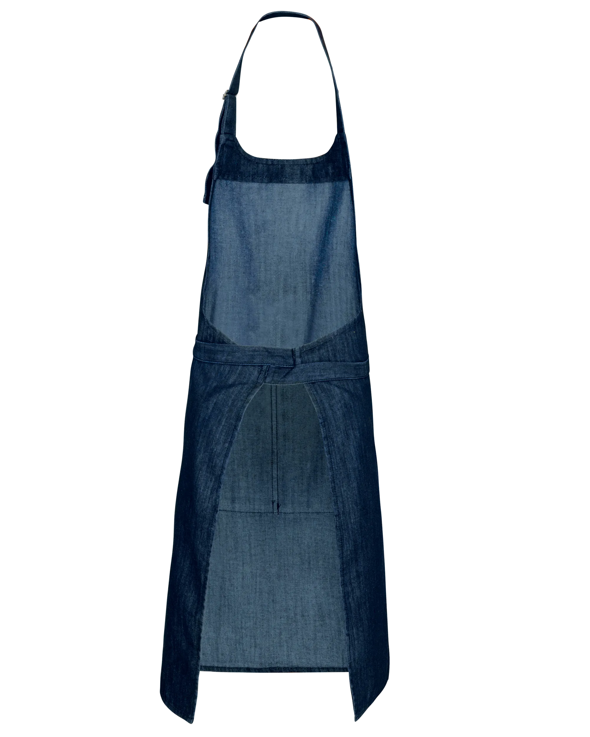 Delantal poliéster/algodón con bolsillo