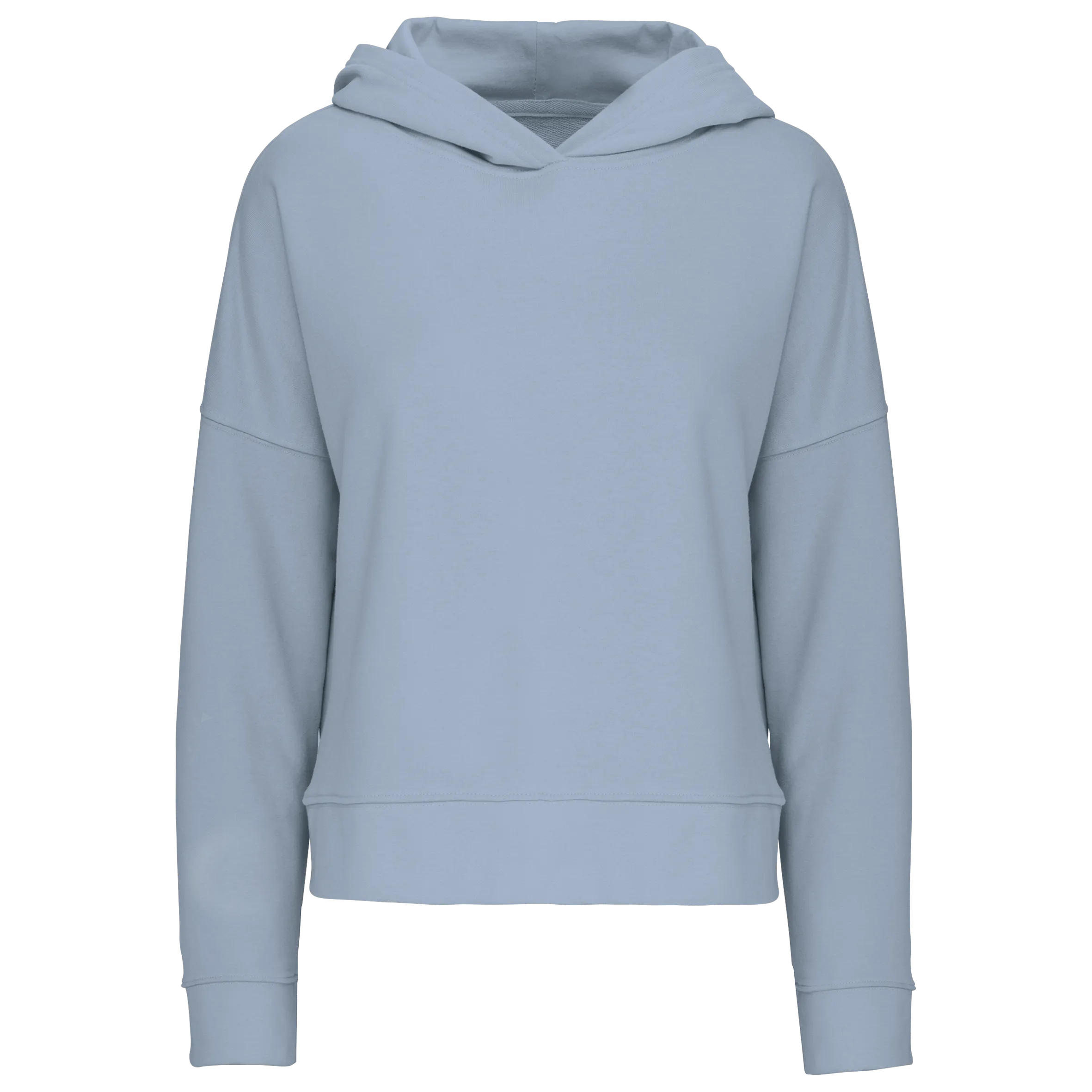 Sudadera Lounge algodón orgánico con capucha mujer
