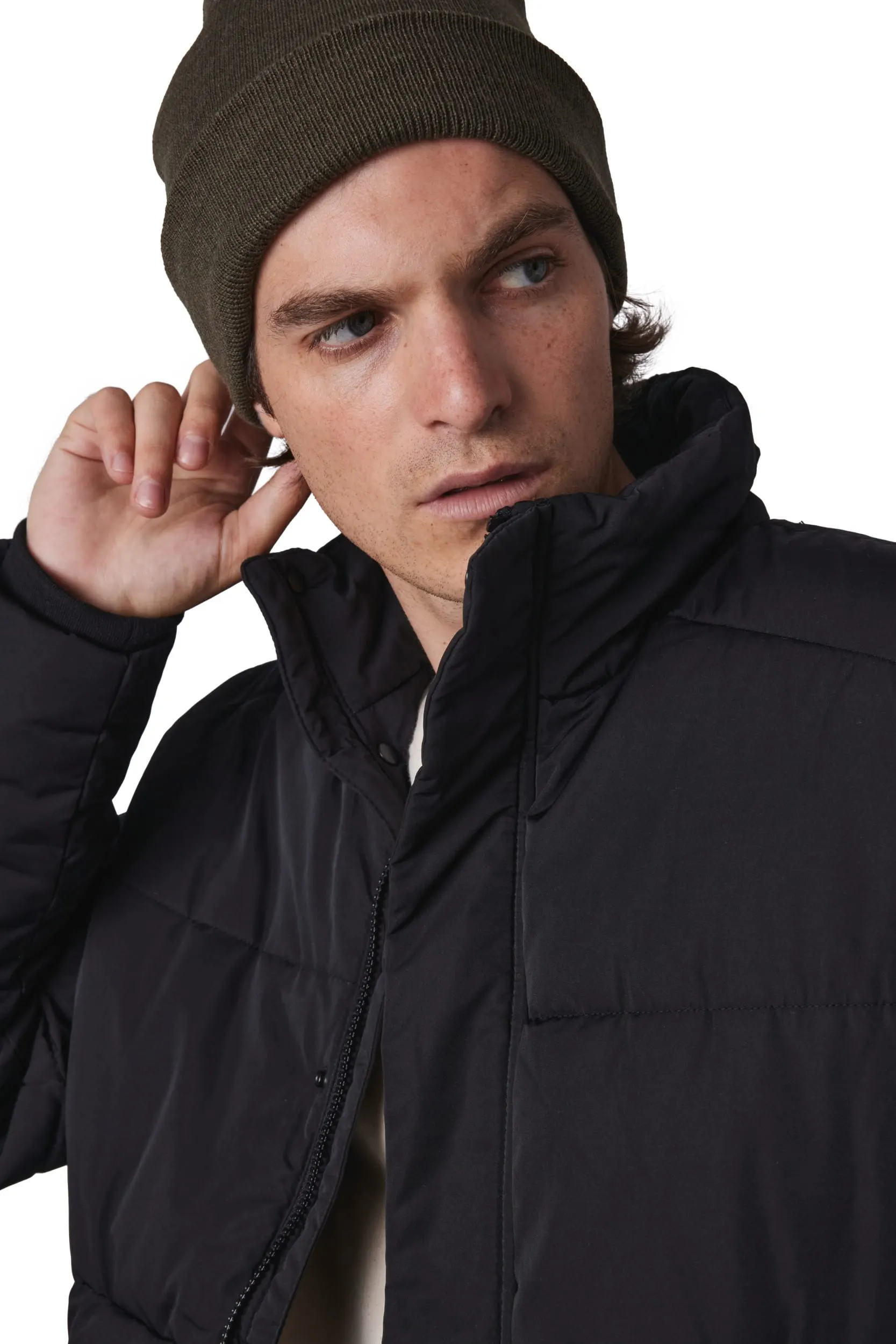 Gorro punto reciclado con forro