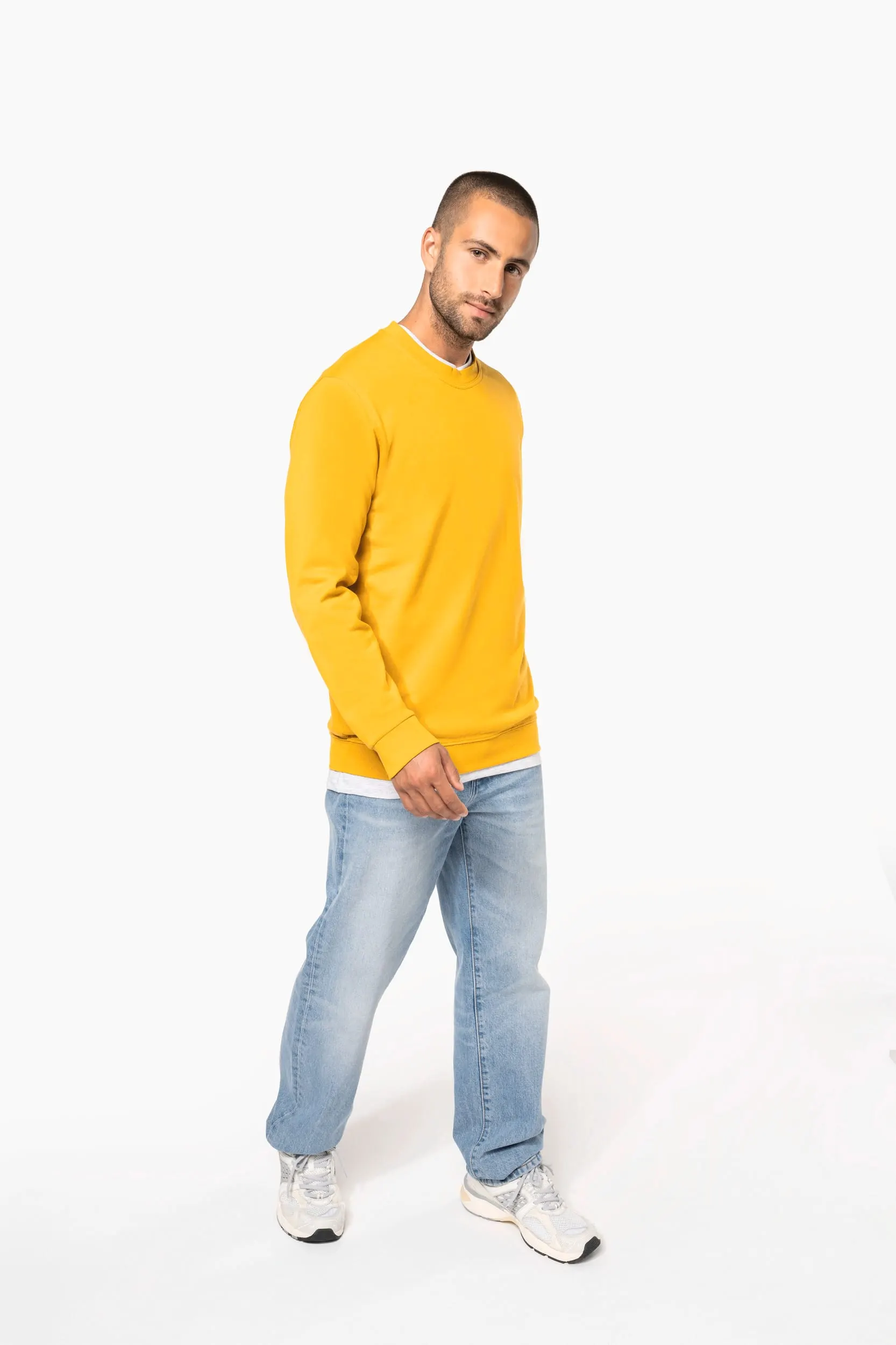 Sudadera cuello redondo
