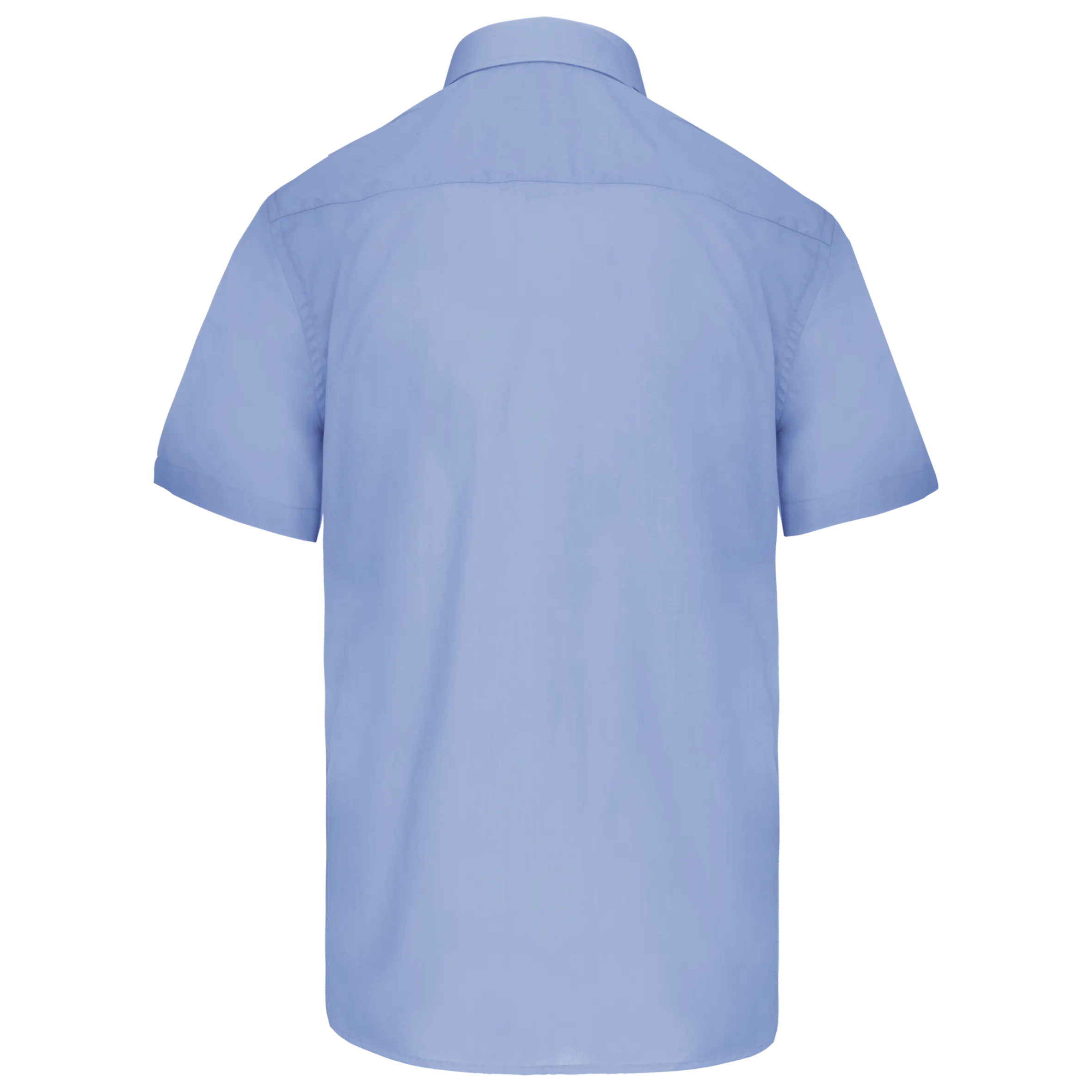 Camisa popelina de polialgodón manga corta de fácil cuidado hombre