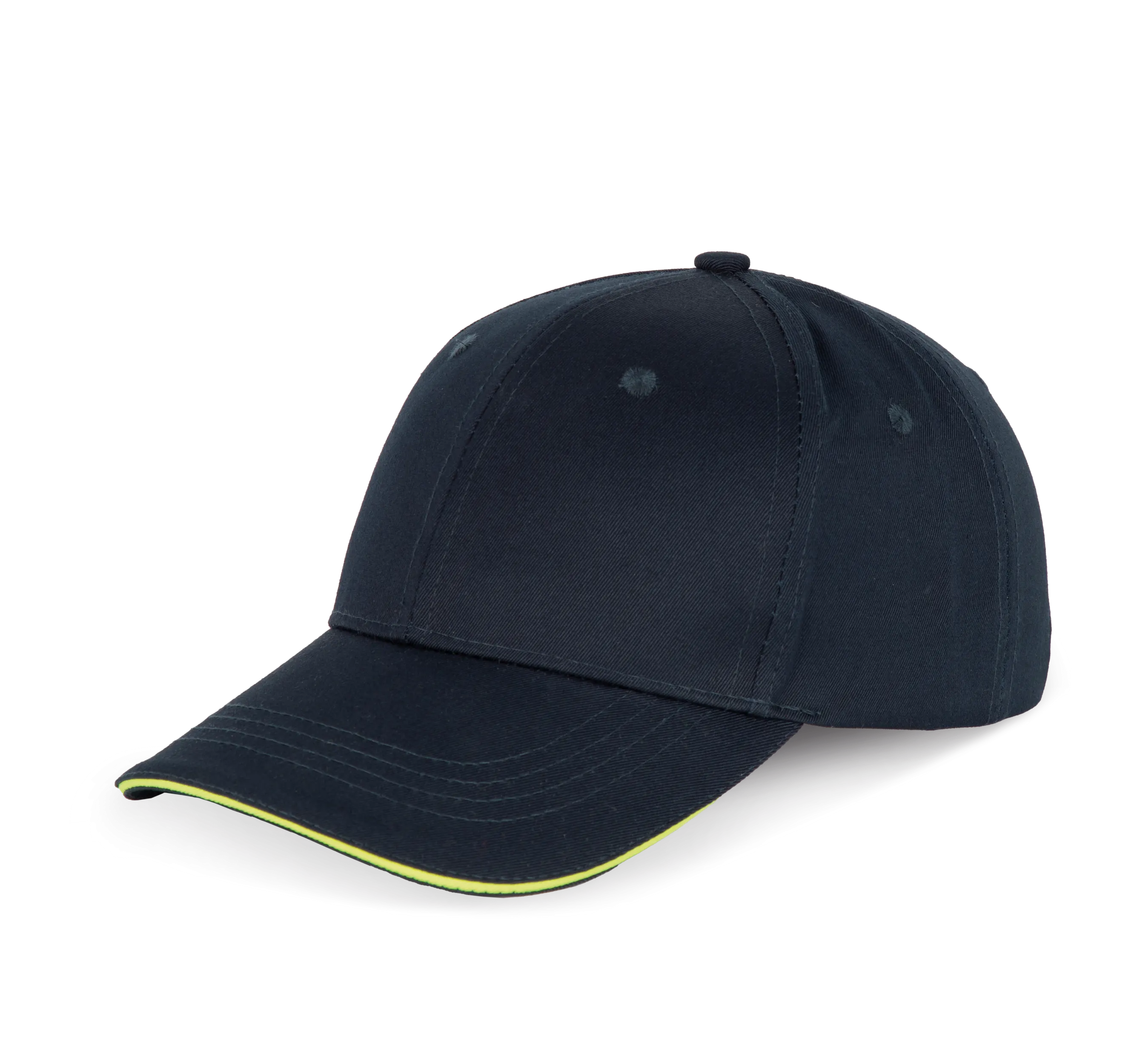 Gorra sandwich contrastado 6 paneles