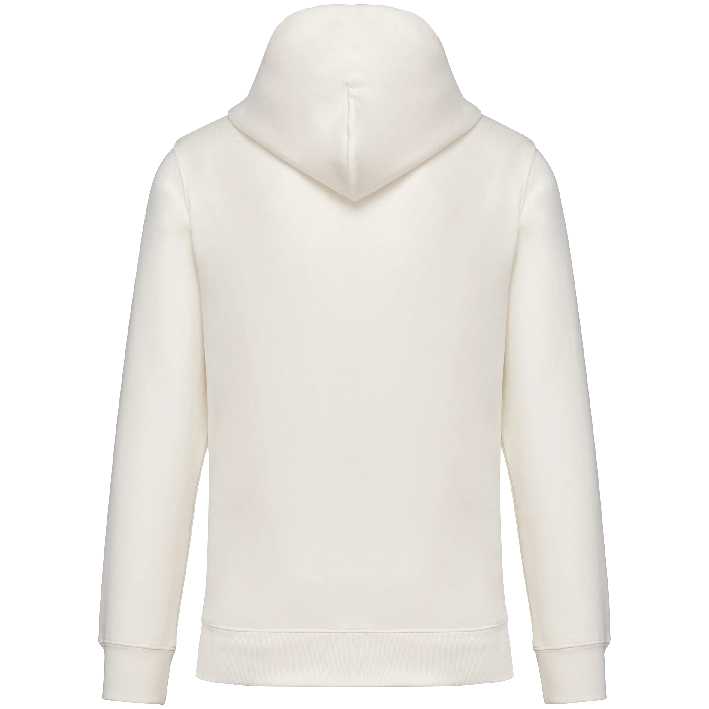 Sudadera ecorresponsable con capucha y hombros caídos felpa perchada unisex
