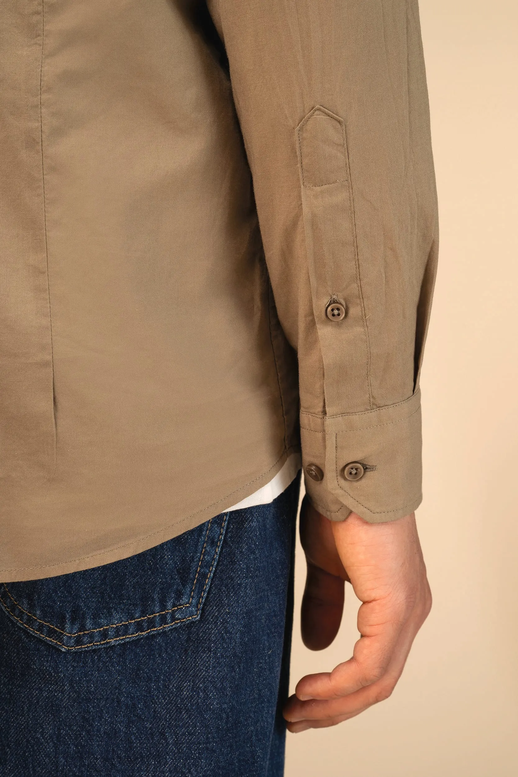Camisa ecorresponsable hombre