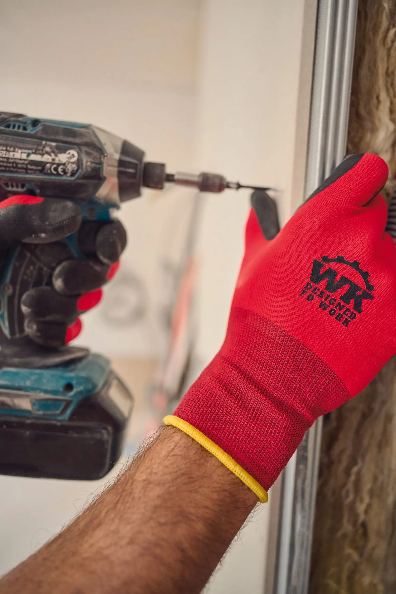 Guantes para manipulación de materiales ligeros