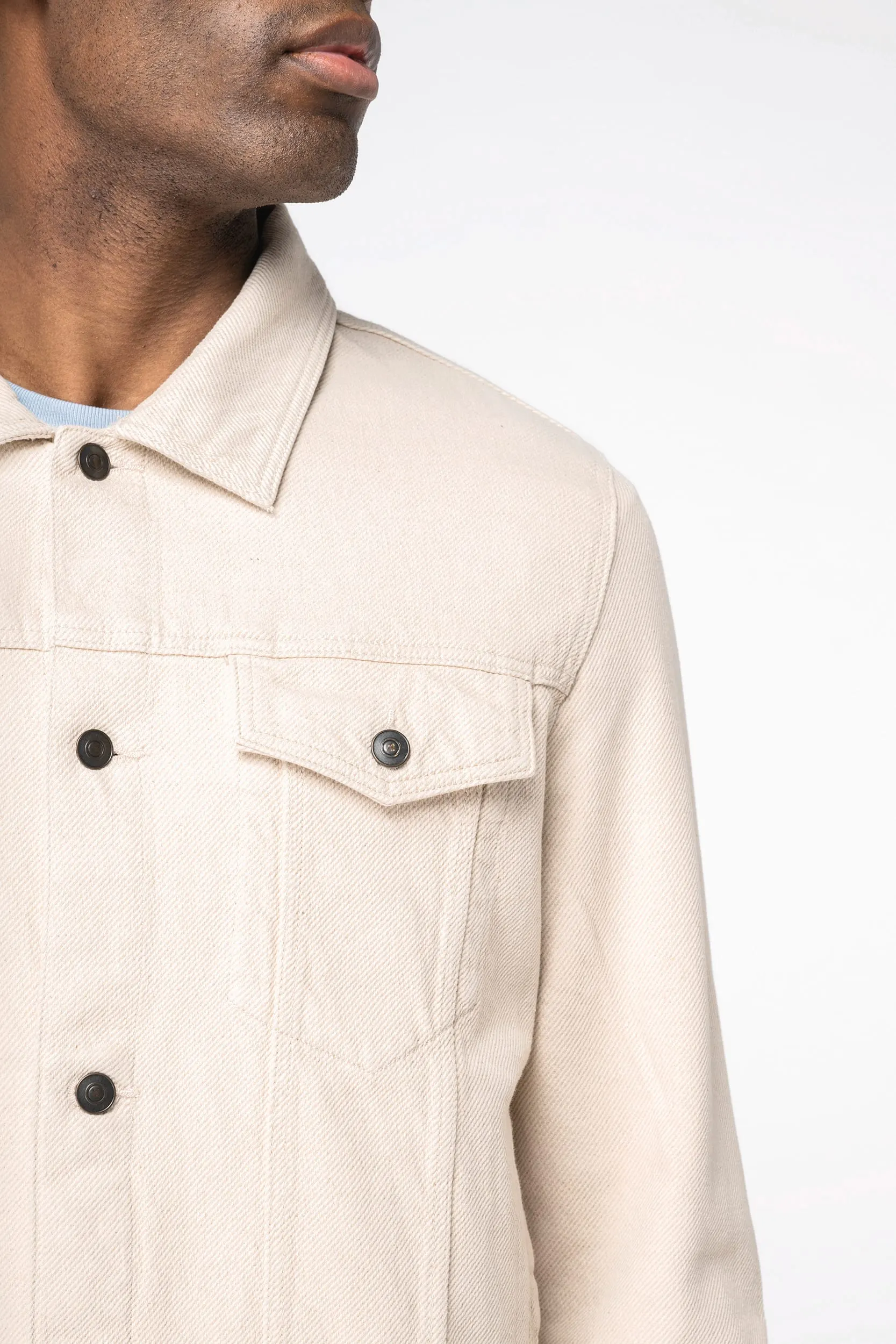 Chaqueta ecorresponsable de cáñamo hombre