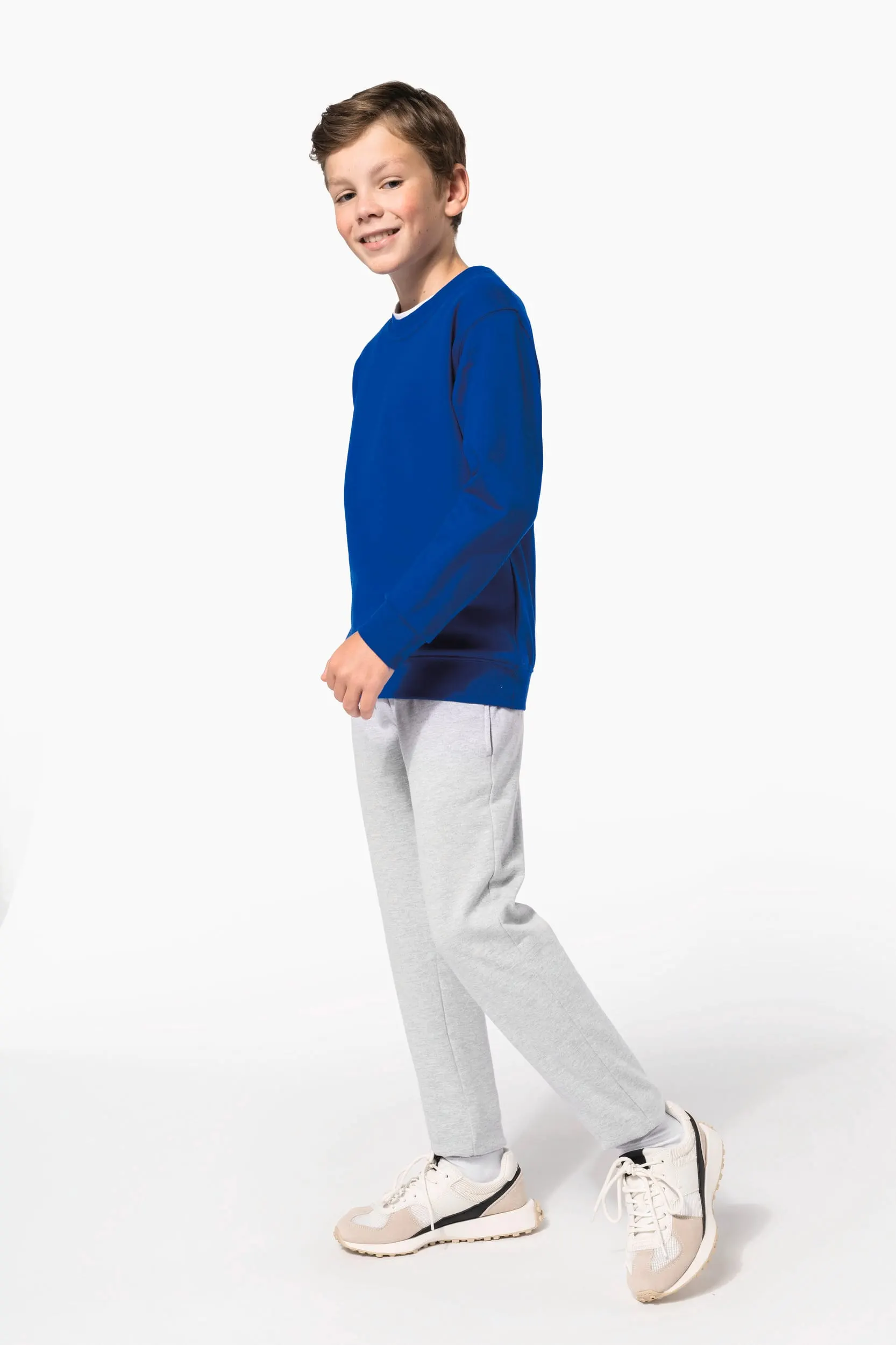 Sudadera cuello redondo infantil