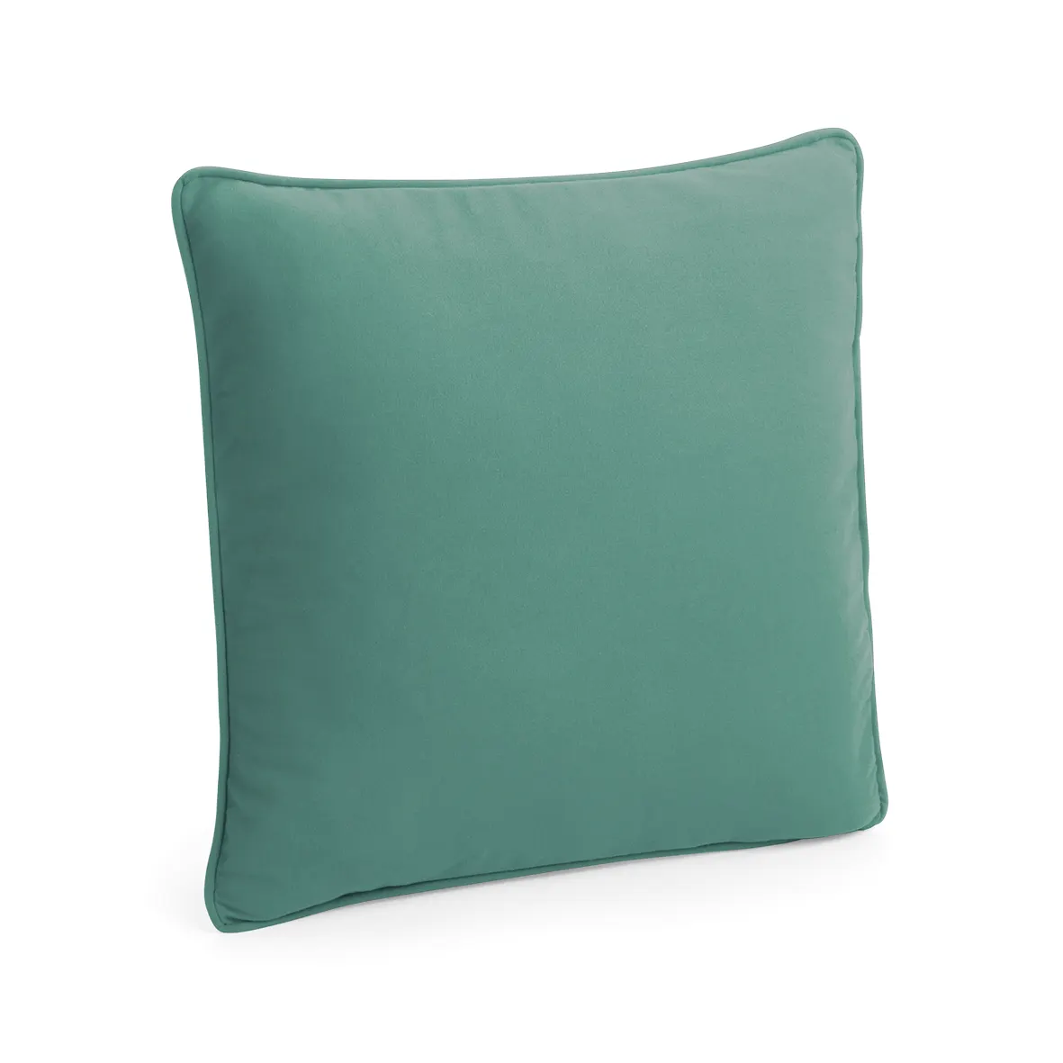 Funda de cojín con borde ribeteado<br/>