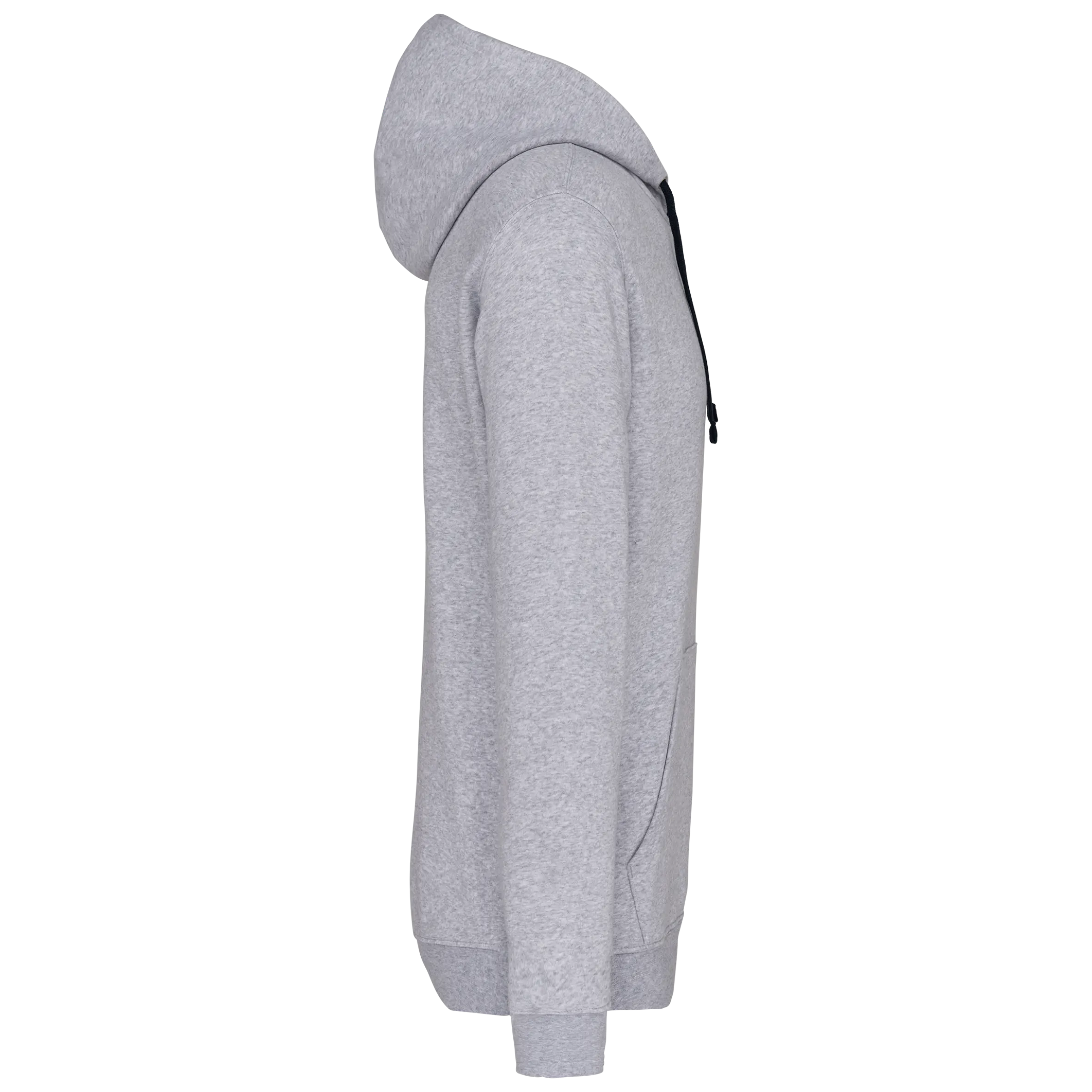 Sudadera capucha contrastada hombre